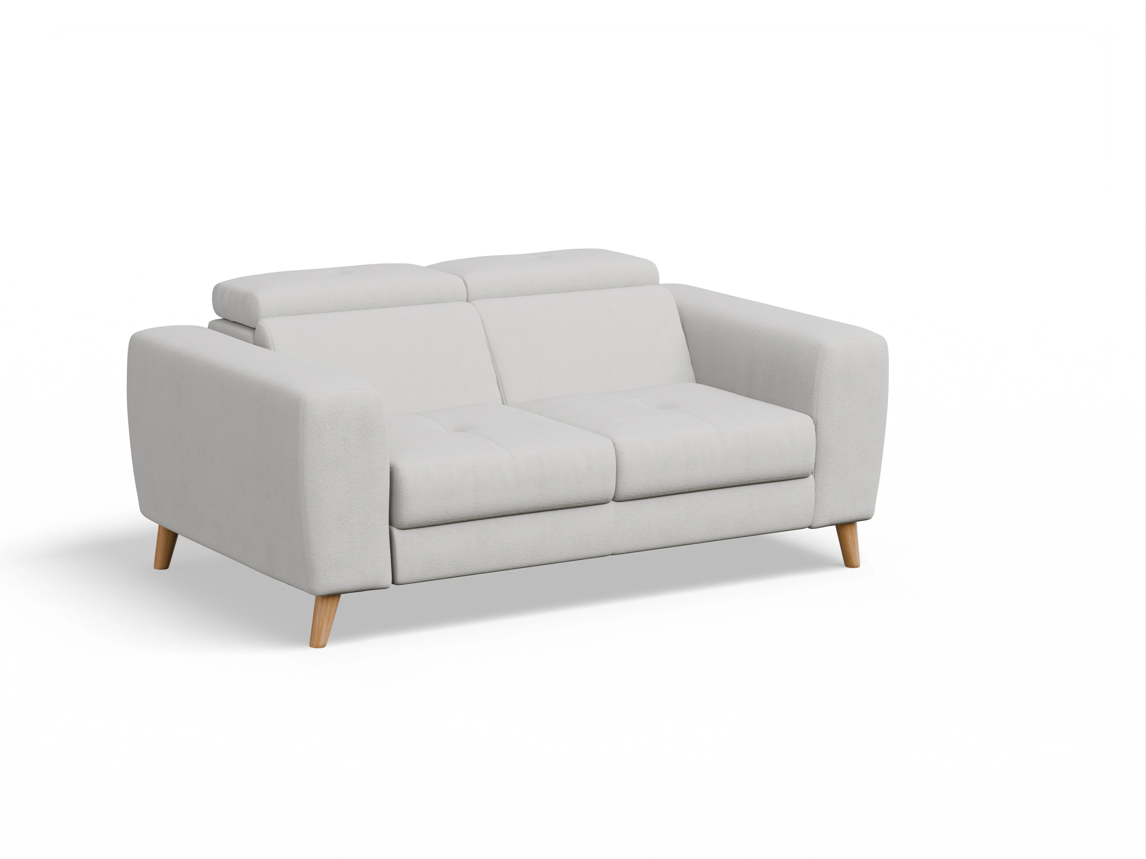 Ansicht des Produktes Capua 2-Sitzer Sofa in Stoff Grau