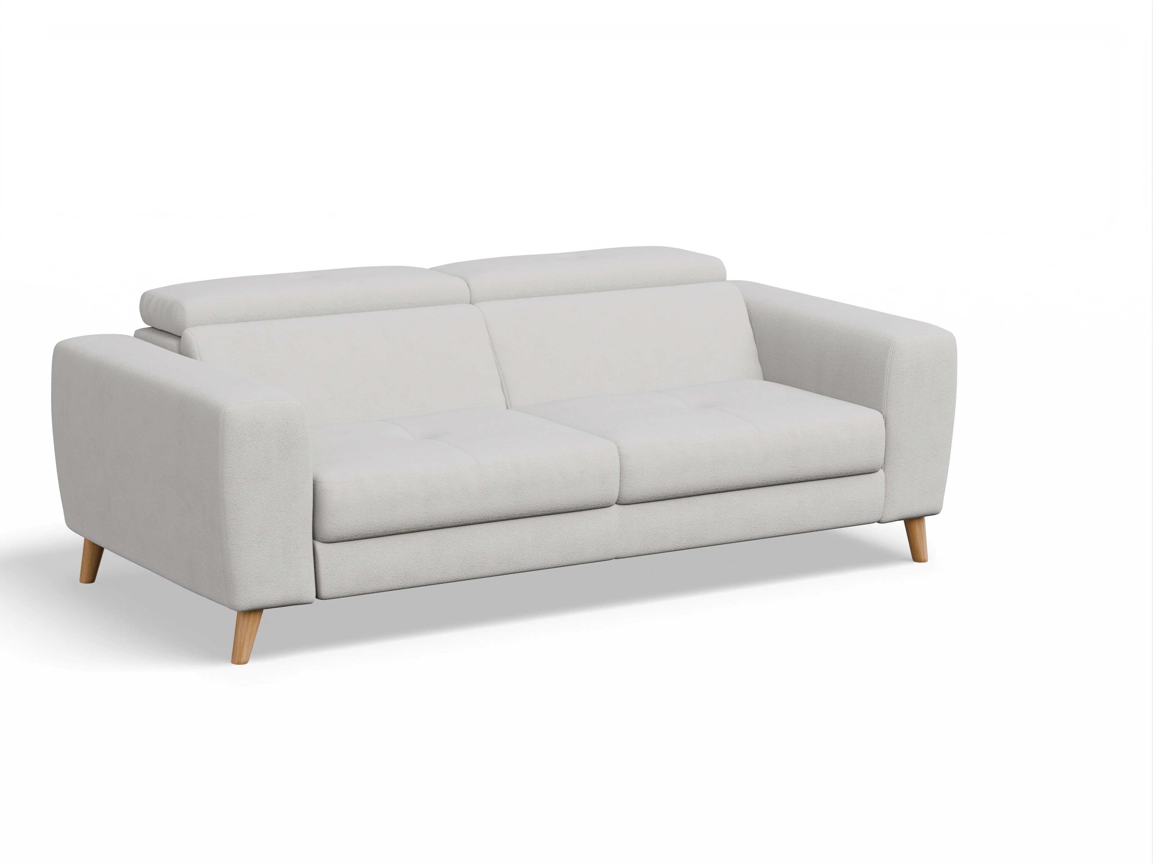 Ansicht des Produktes Capua 3-Sitzer Sofa in Stoff Grau