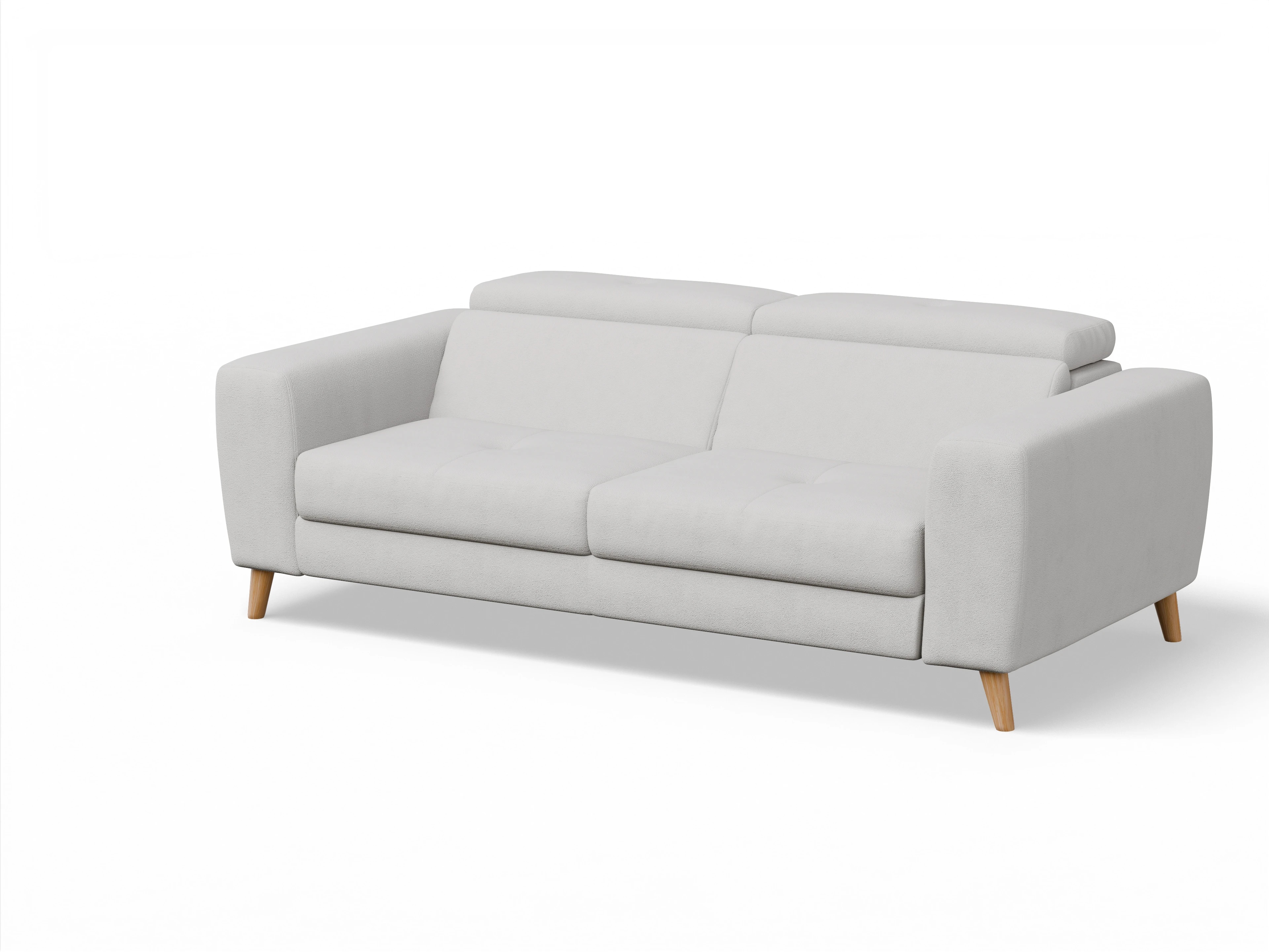Ansicht des Produktes Capua 3-Sitzer Sofa in Stoff Grau