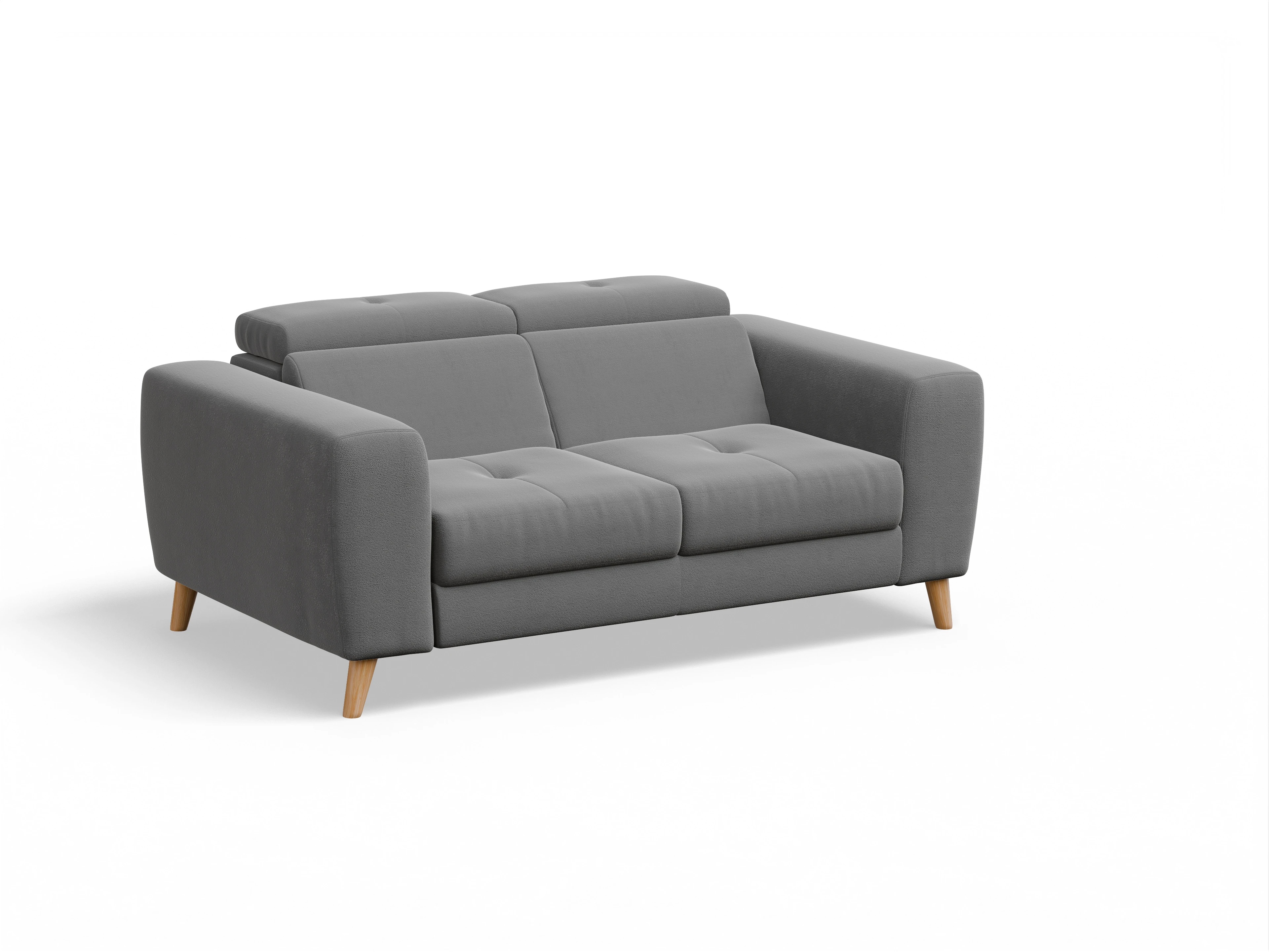 Ansicht des Produktes Capua 2-Sitzer Sofa in Stoff Grau