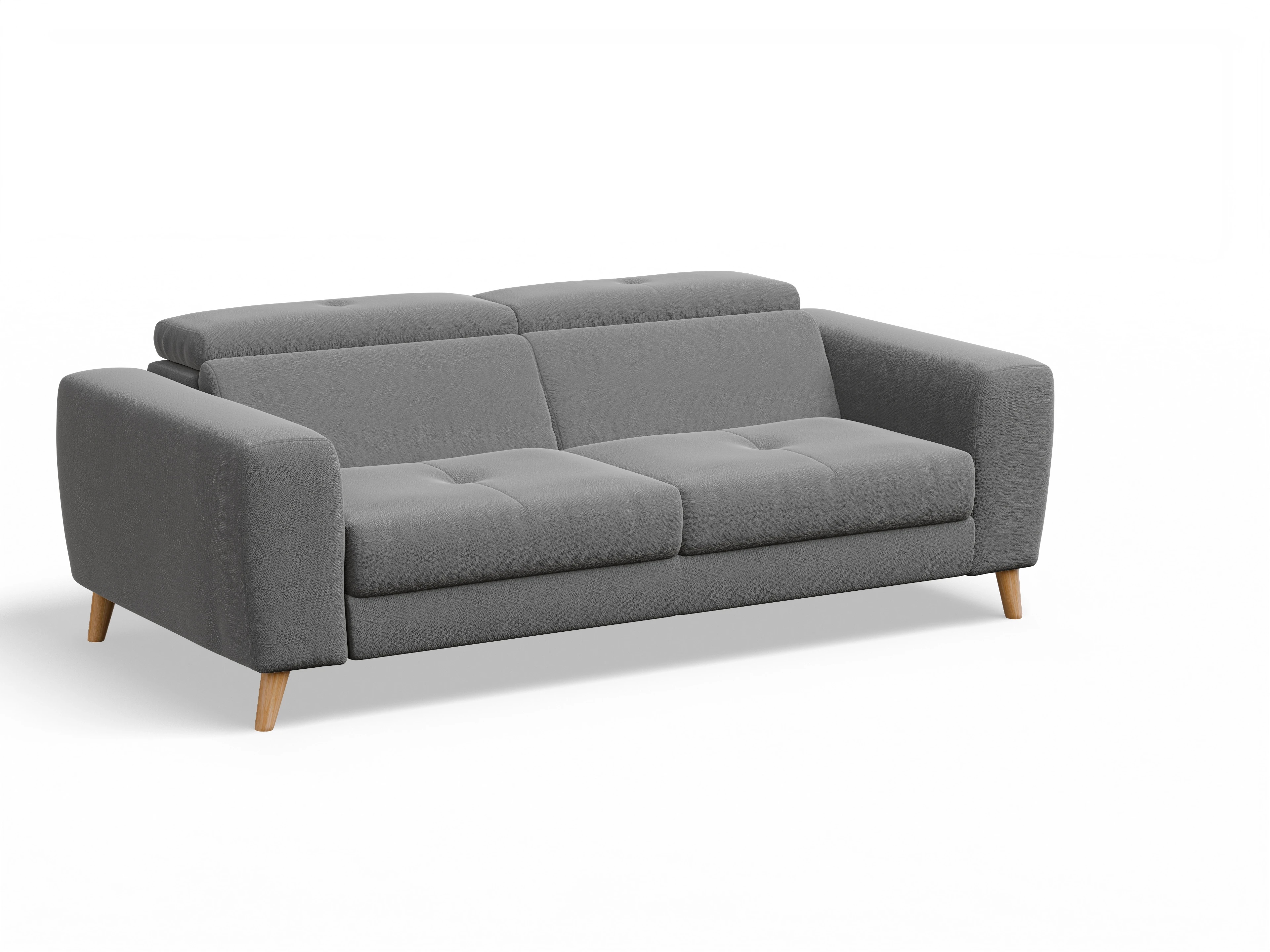Ansicht des Produktes Capua 3-Sitzer Sofa in Stoff Grau