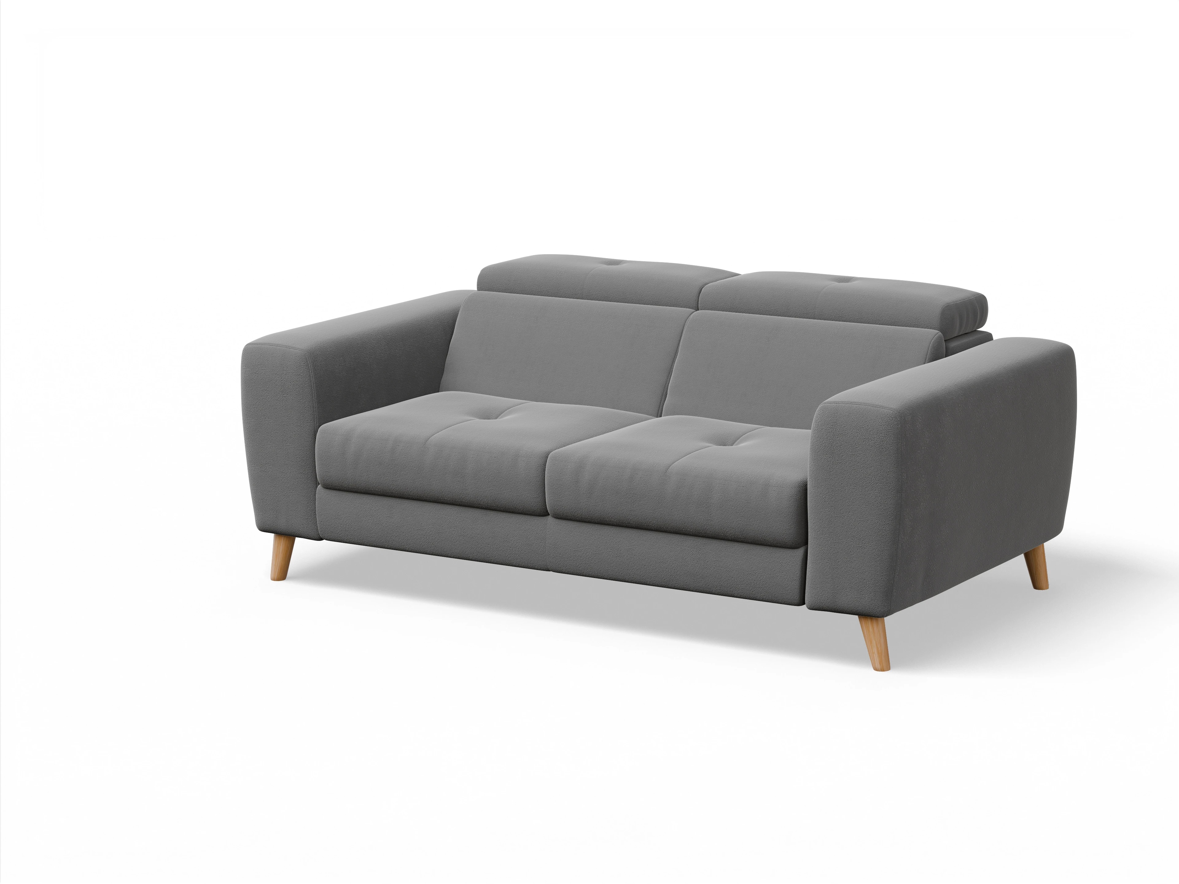 Ansicht des Produktes Capua 2,5-Sitzer Sofa in Stoff Grau