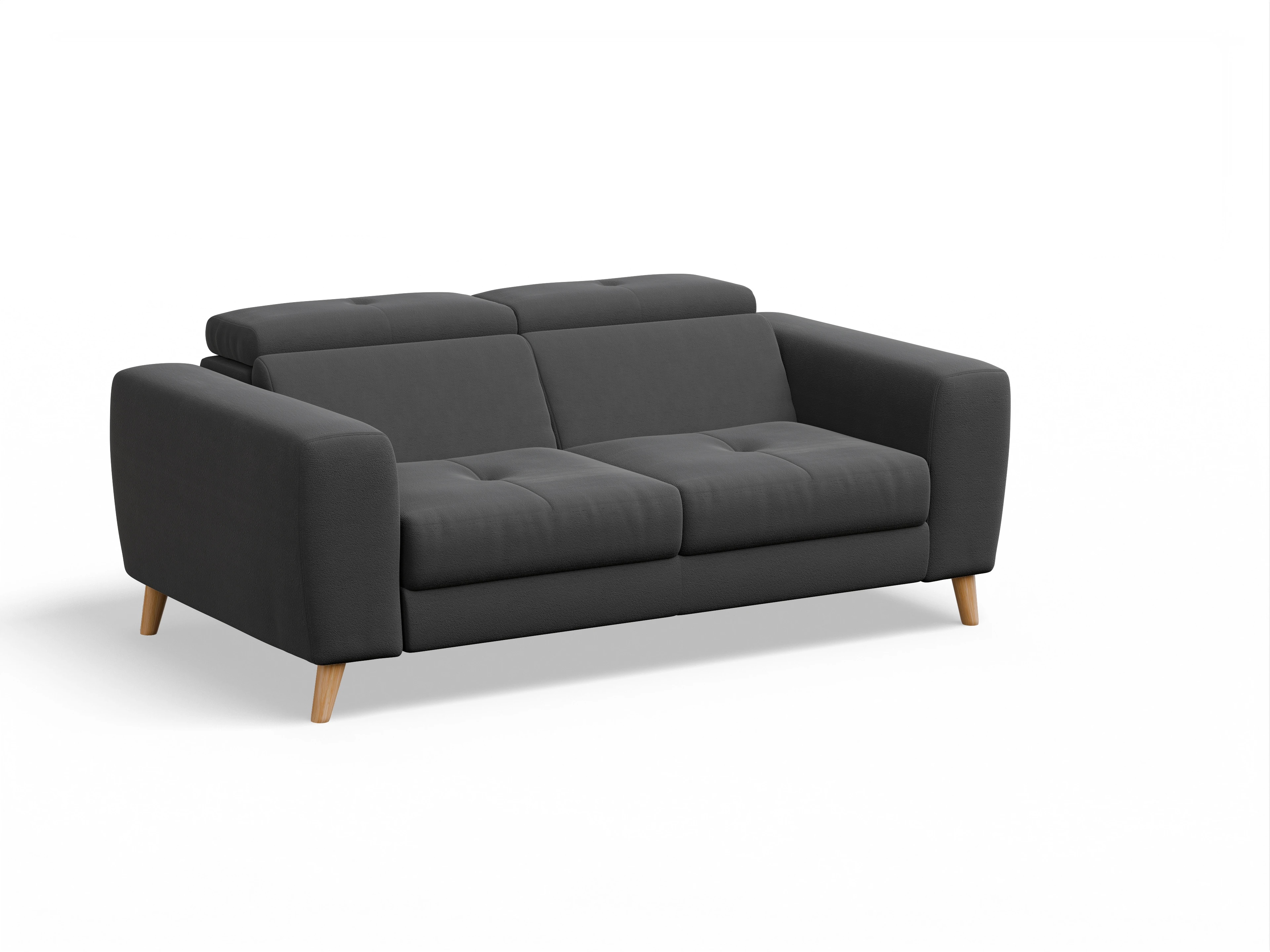 Ansicht des Produktes Capua 2,5-Sitzer Sofa in Stoff Grau