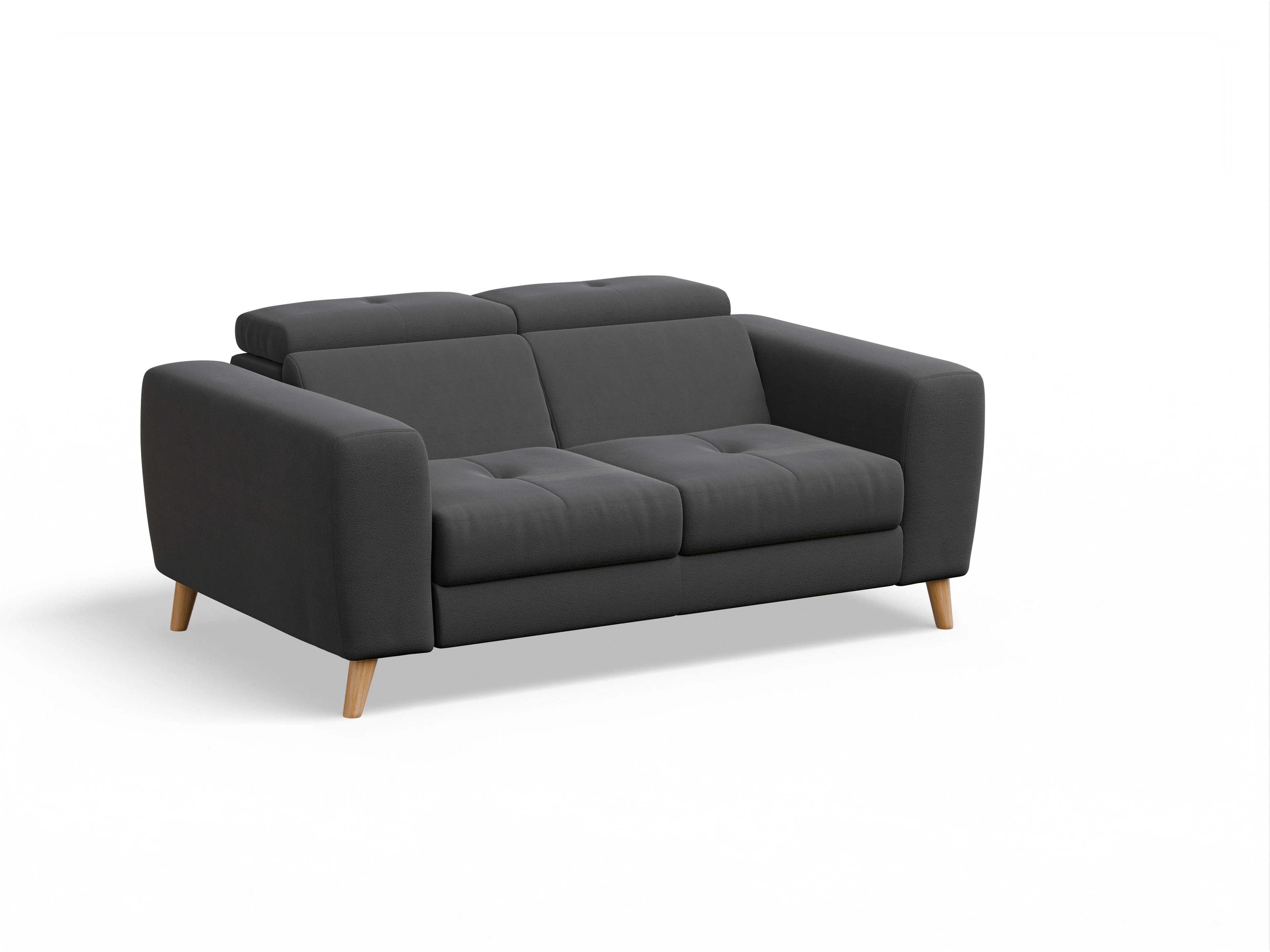 Ansicht des Produktes Capua 2-Sitzer Sofa in Stoff Grau