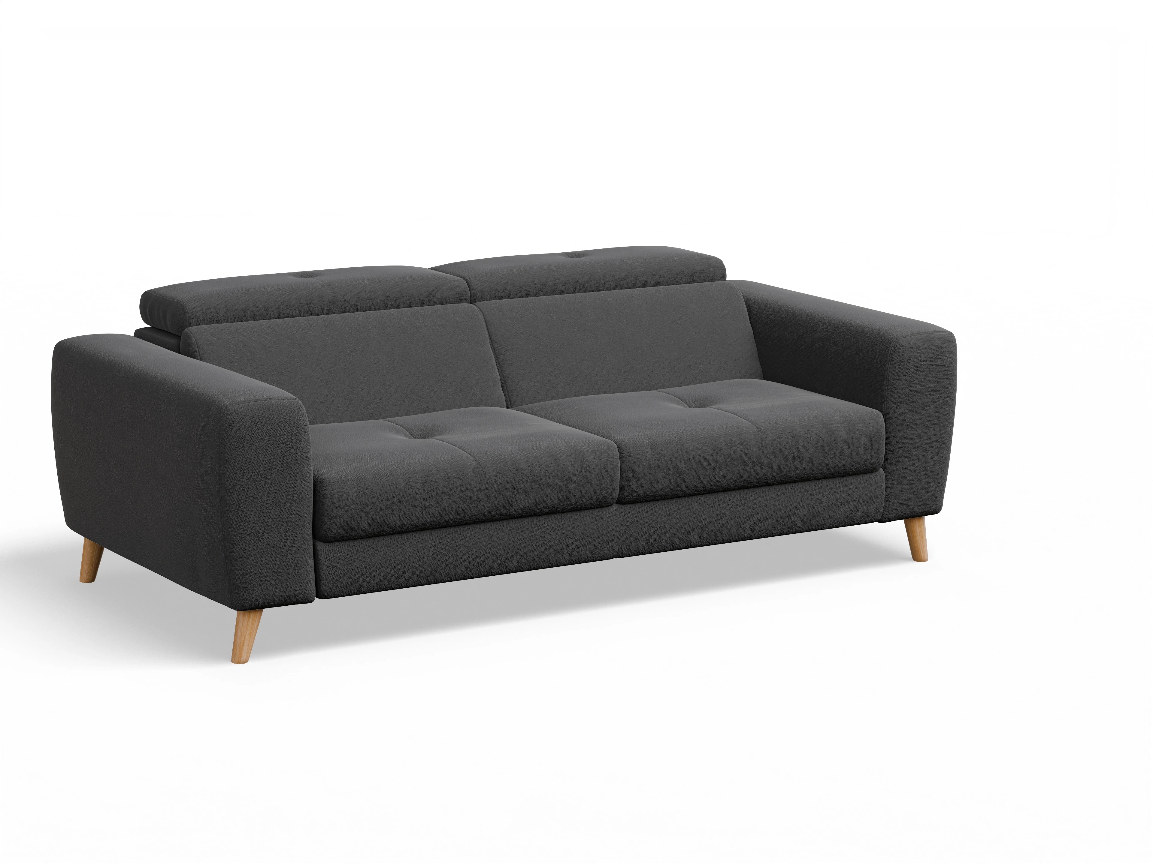 Ansicht des Produktes Capua 3-Sitzer Sofa in Stoff Grau