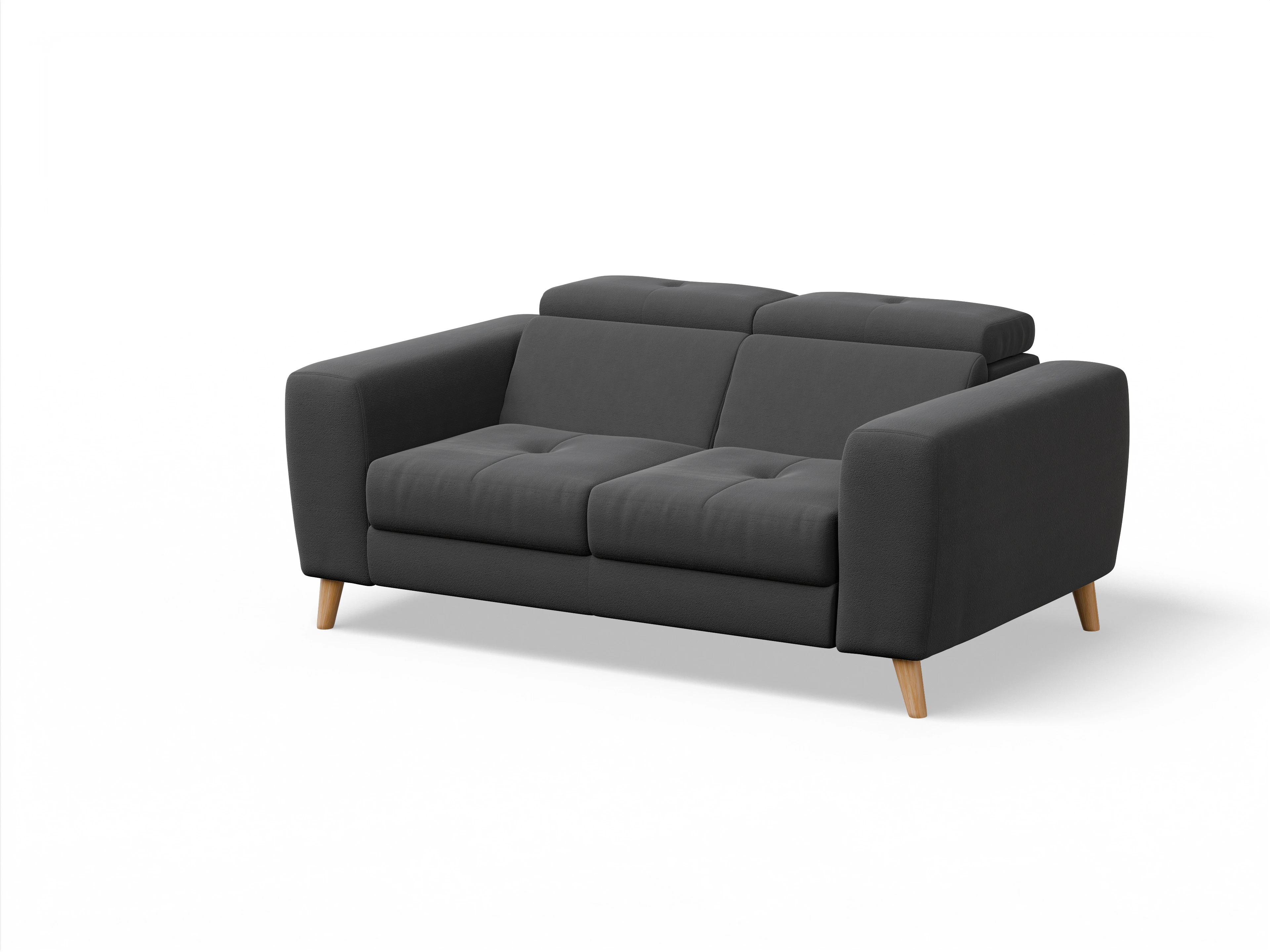 Ansicht des Produktes Capua 2-Sitzer Sofa in Stoff Grau