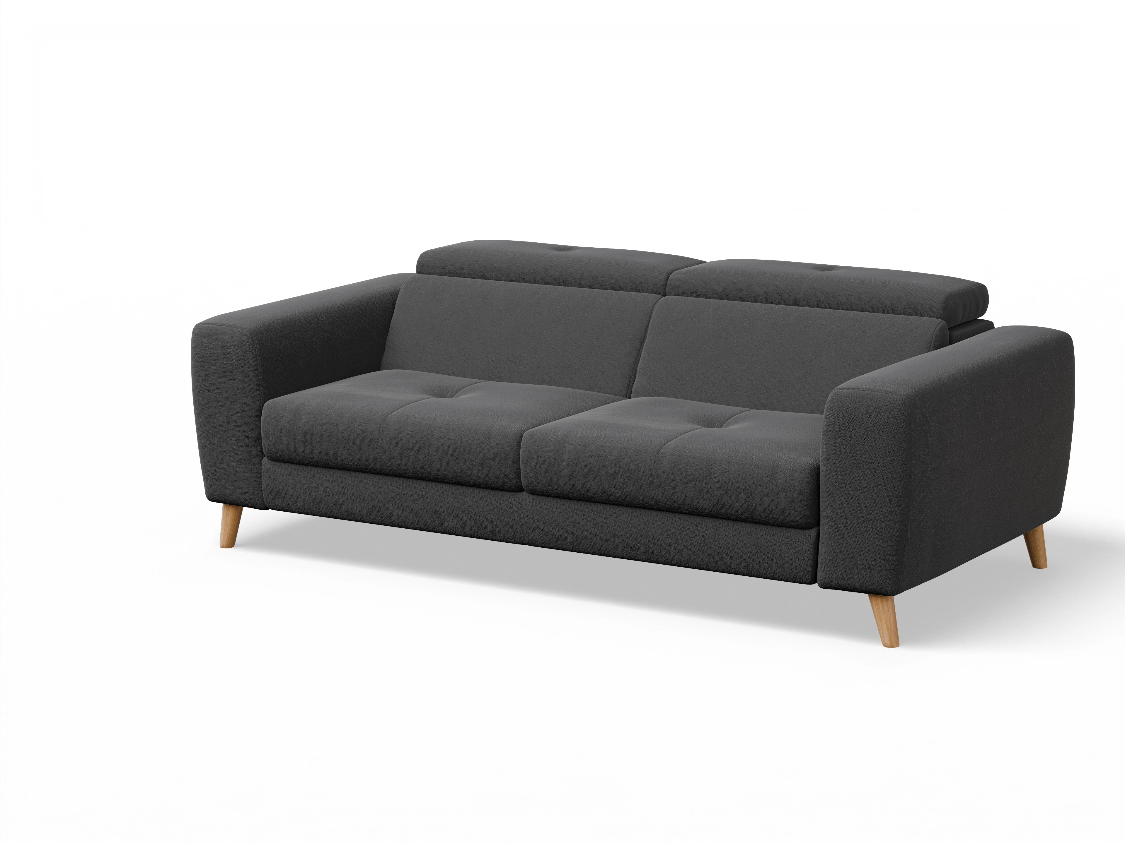 Ansicht des Produktes Capua 3-Sitzer Sofa in Stoff Grau