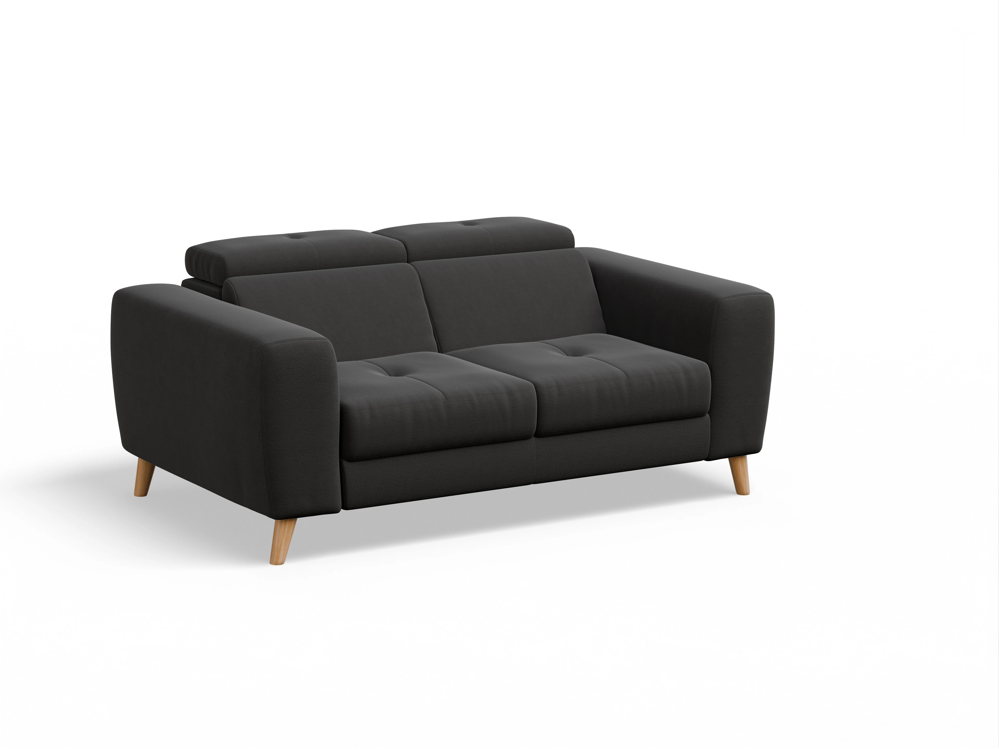Ansicht des Produktes Capua 2-Sitzer Sofa in Stoff Grau