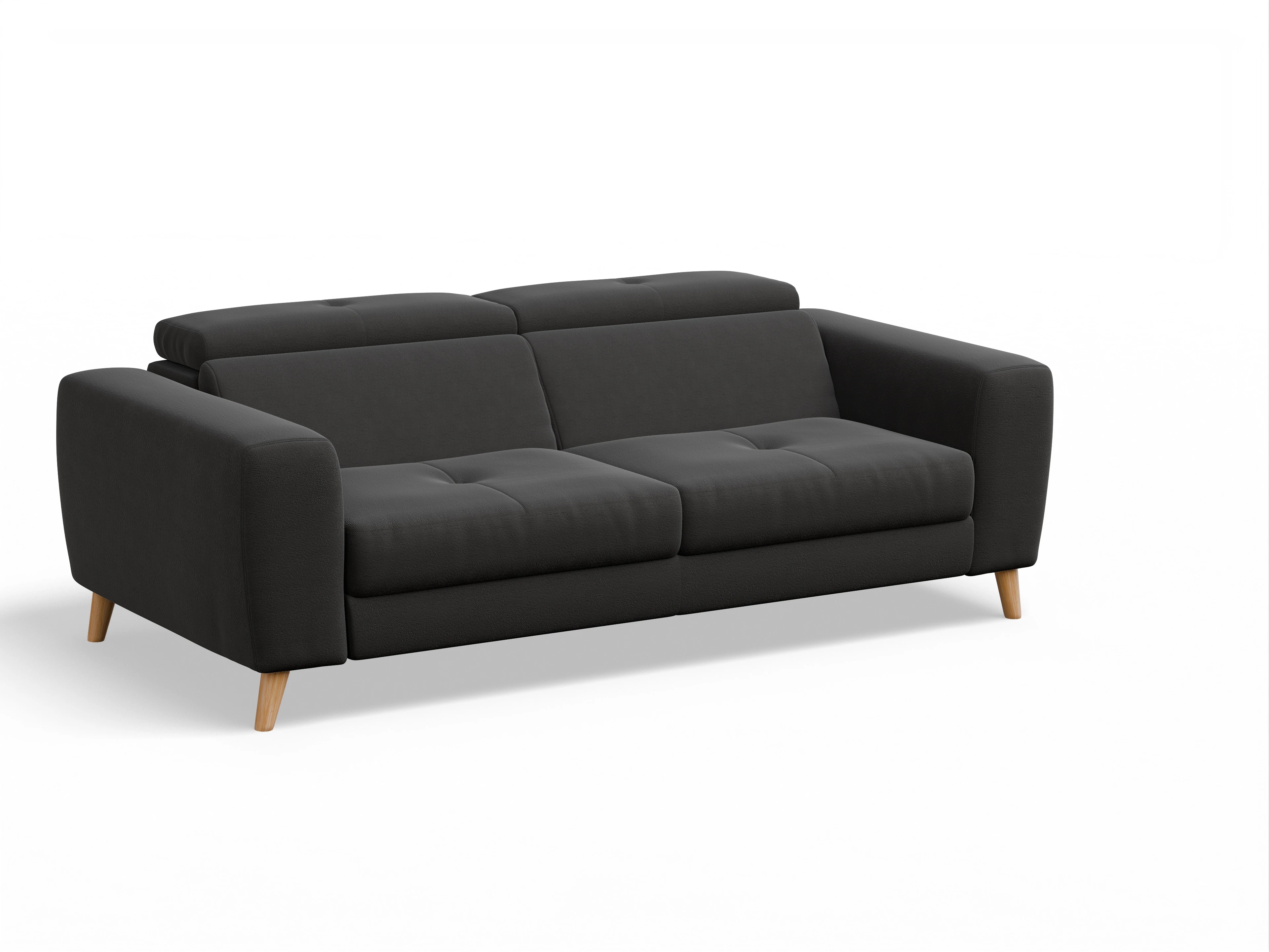 Ansicht des Produktes Capua 3-Sitzer Sofa in Stoff Grau