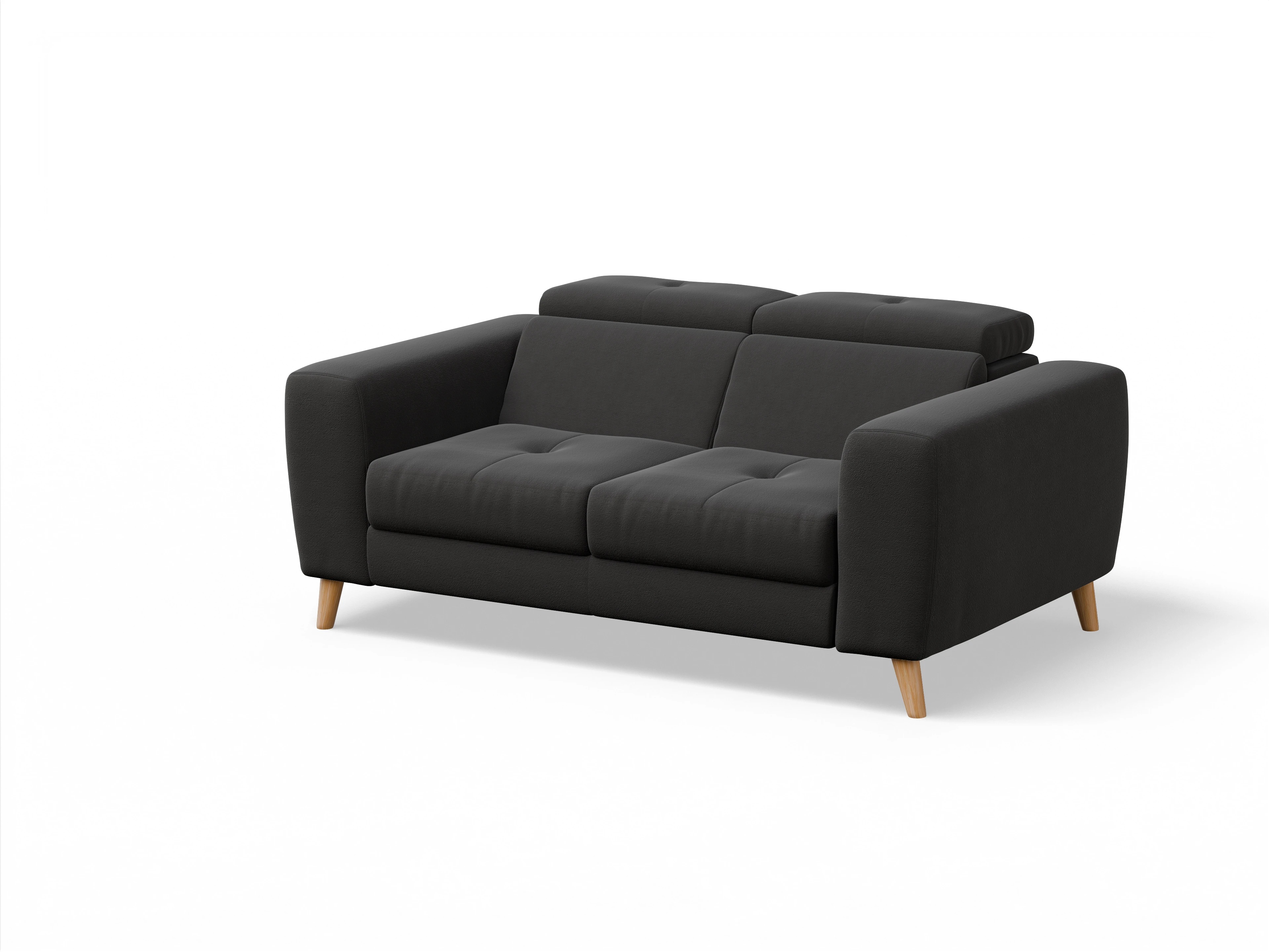 Ansicht des Produktes Capua 2-Sitzer Sofa in Stoff Grau
