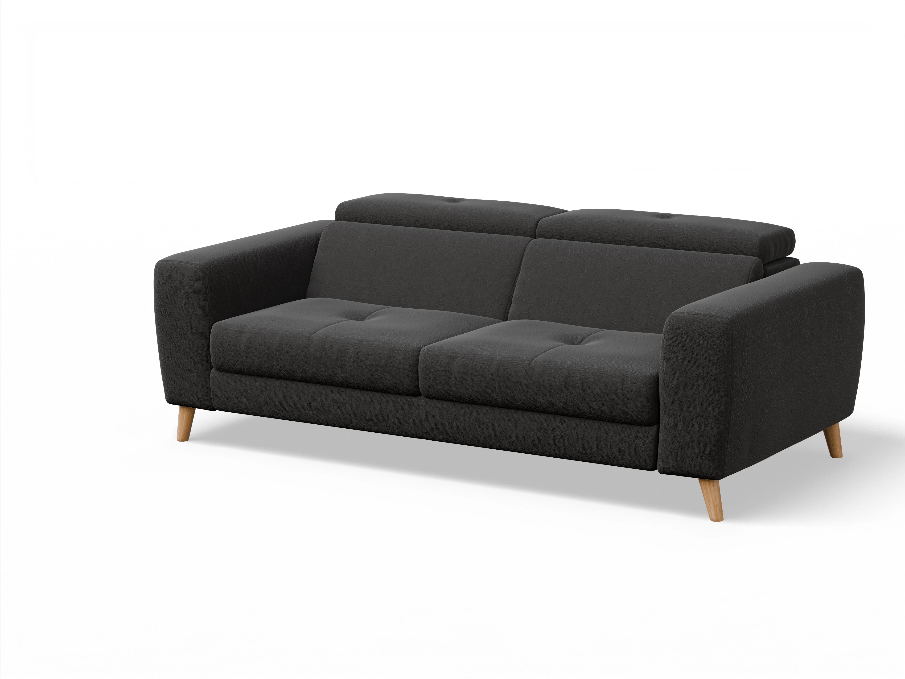 Ansicht des Produktes Capua 3-Sitzer Sofa in Stoff Grau