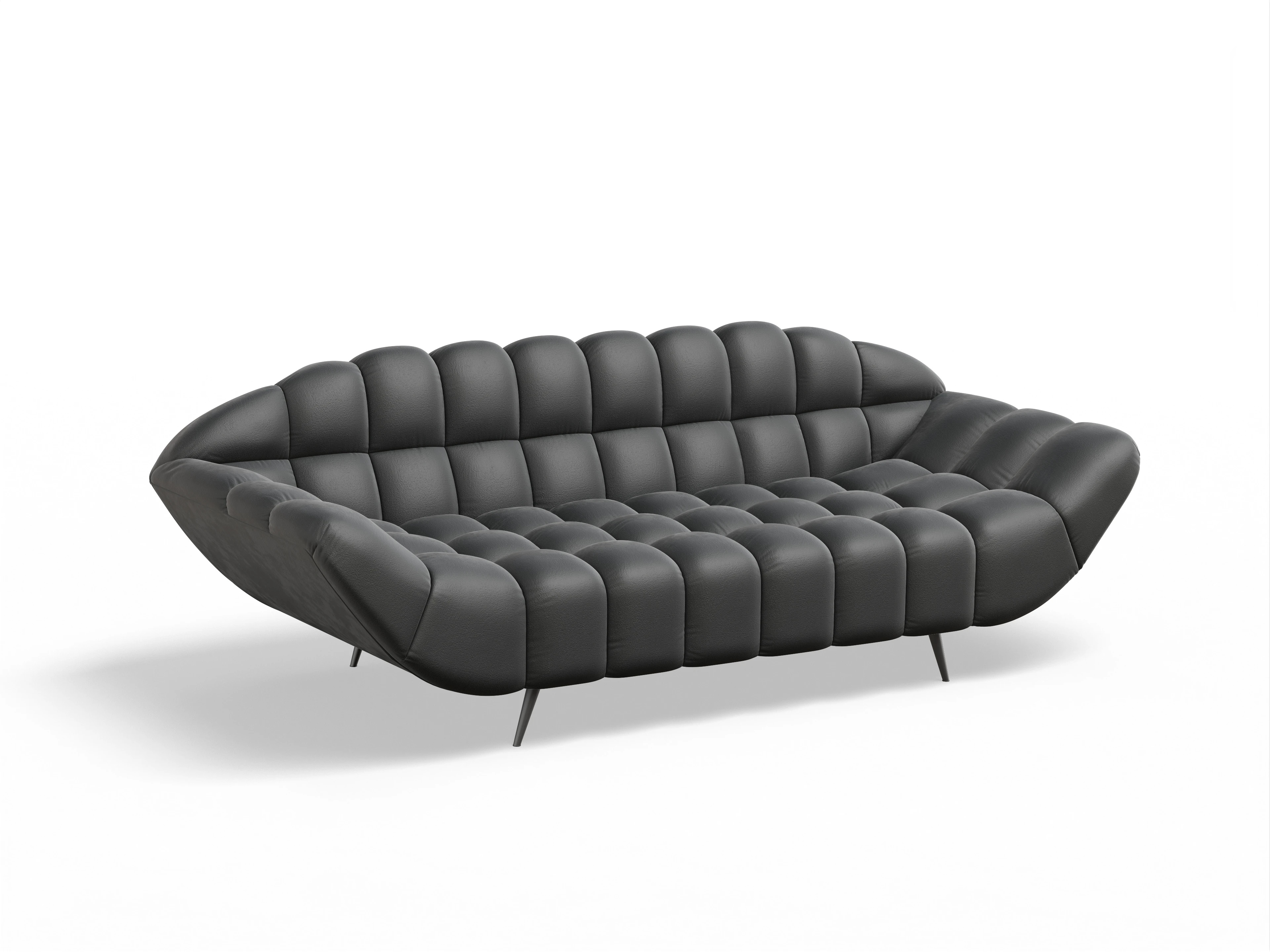 Ansicht des Produktes Girona-O 2,5-Sitzer Sofa in Stoff Grau