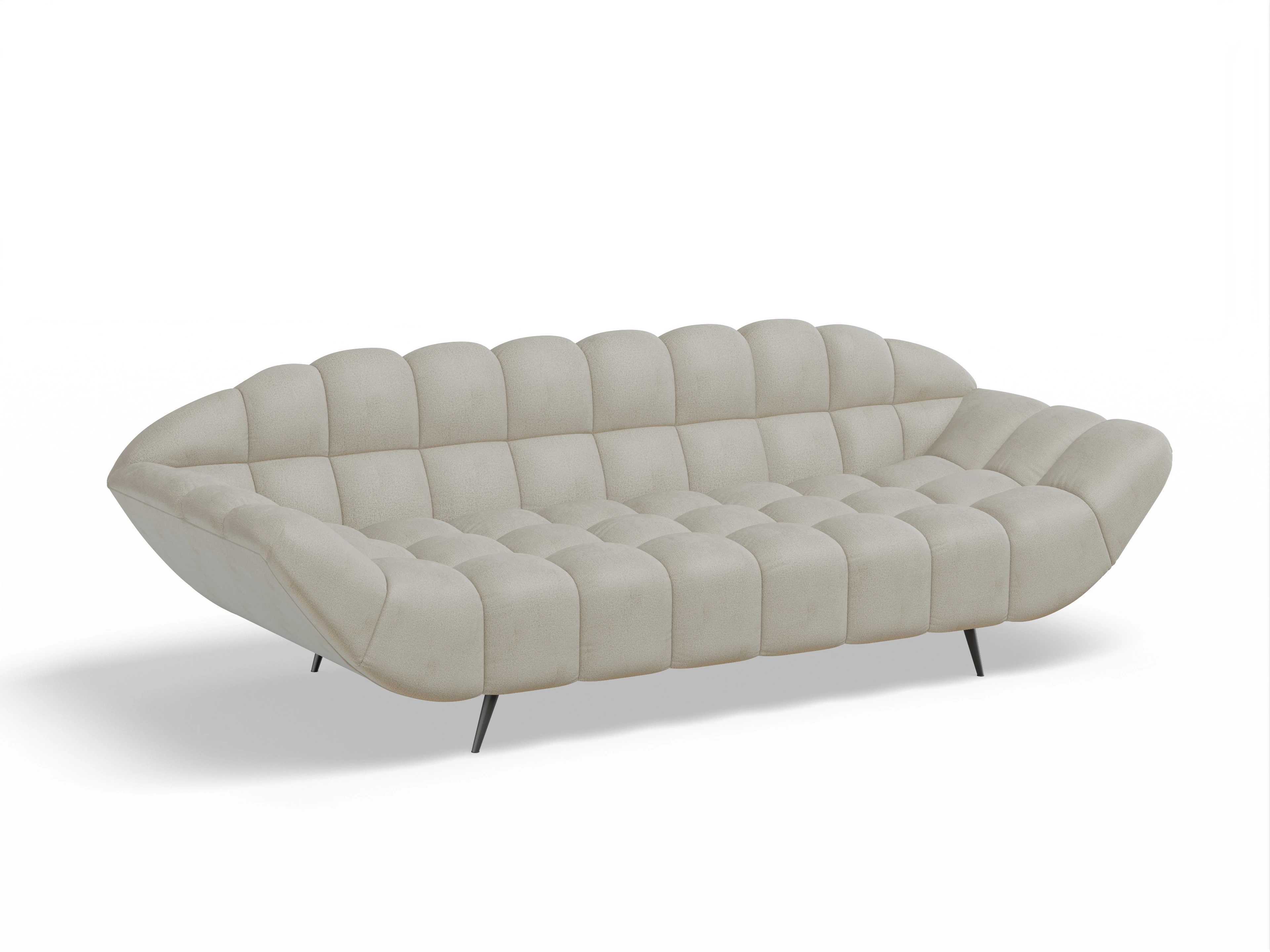 Girona 3-Sitzer Sofa Ansicht des Produktes Girona-O 3-Sitzer Sofa in Stoff Beige