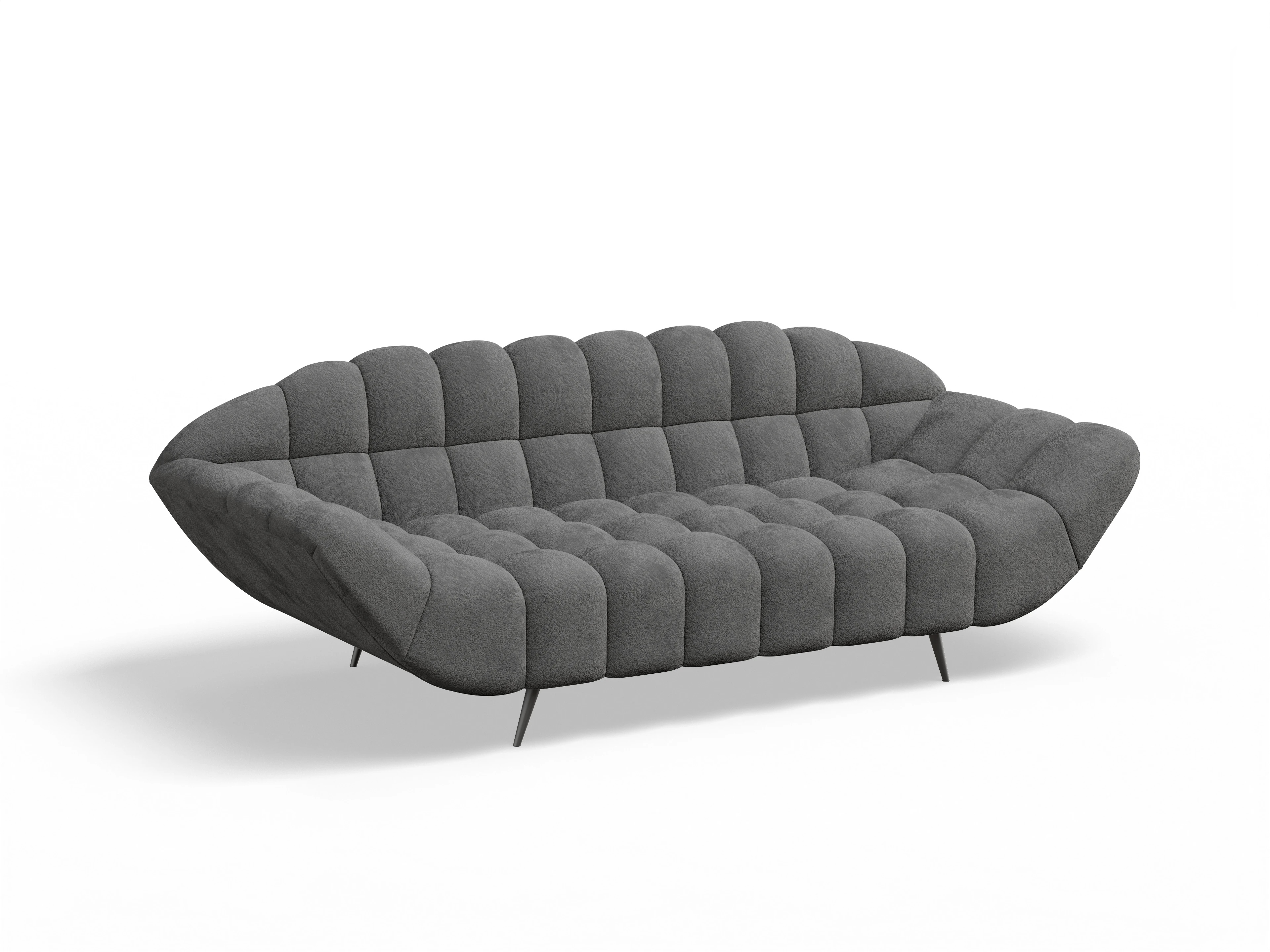 Ansicht des Produktes Girona-O 2,5-Sitzer Sofa in Stoff Grau