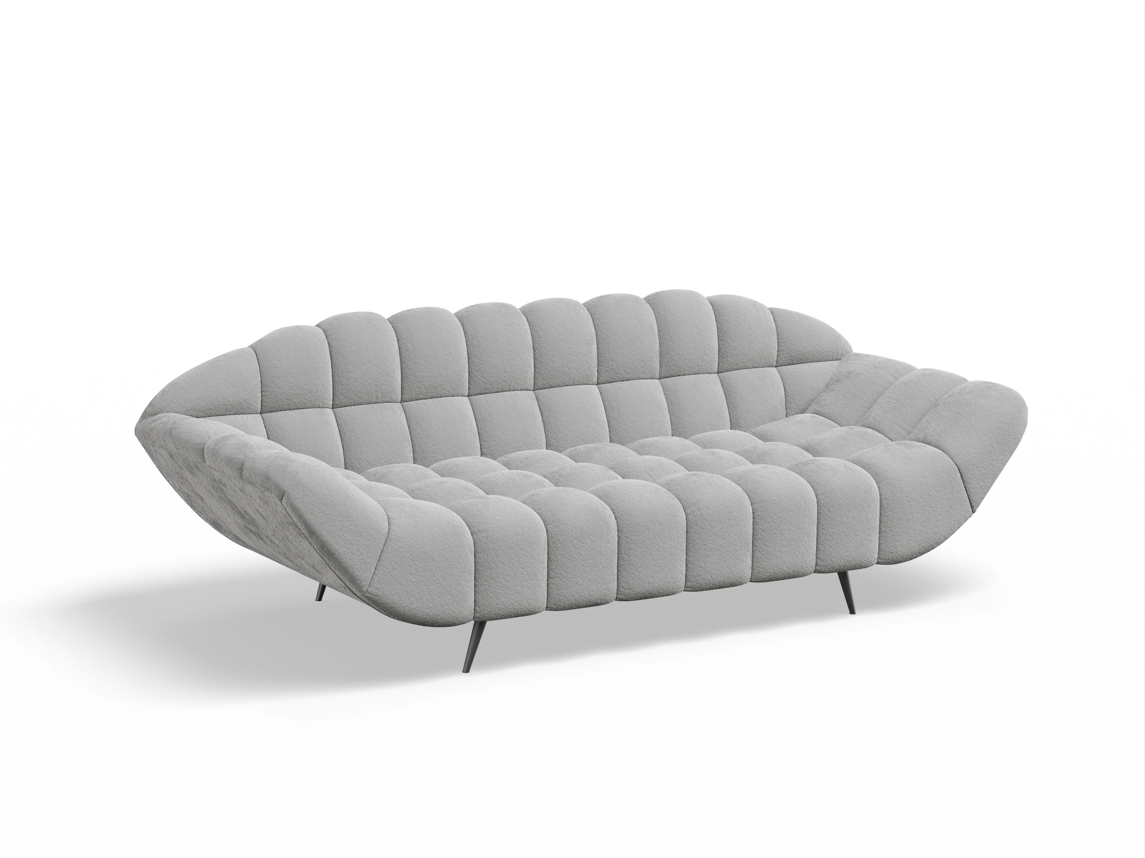 Ansicht des Produktes Girona-O 2,5-Sitzer Sofa in Stoff Grau