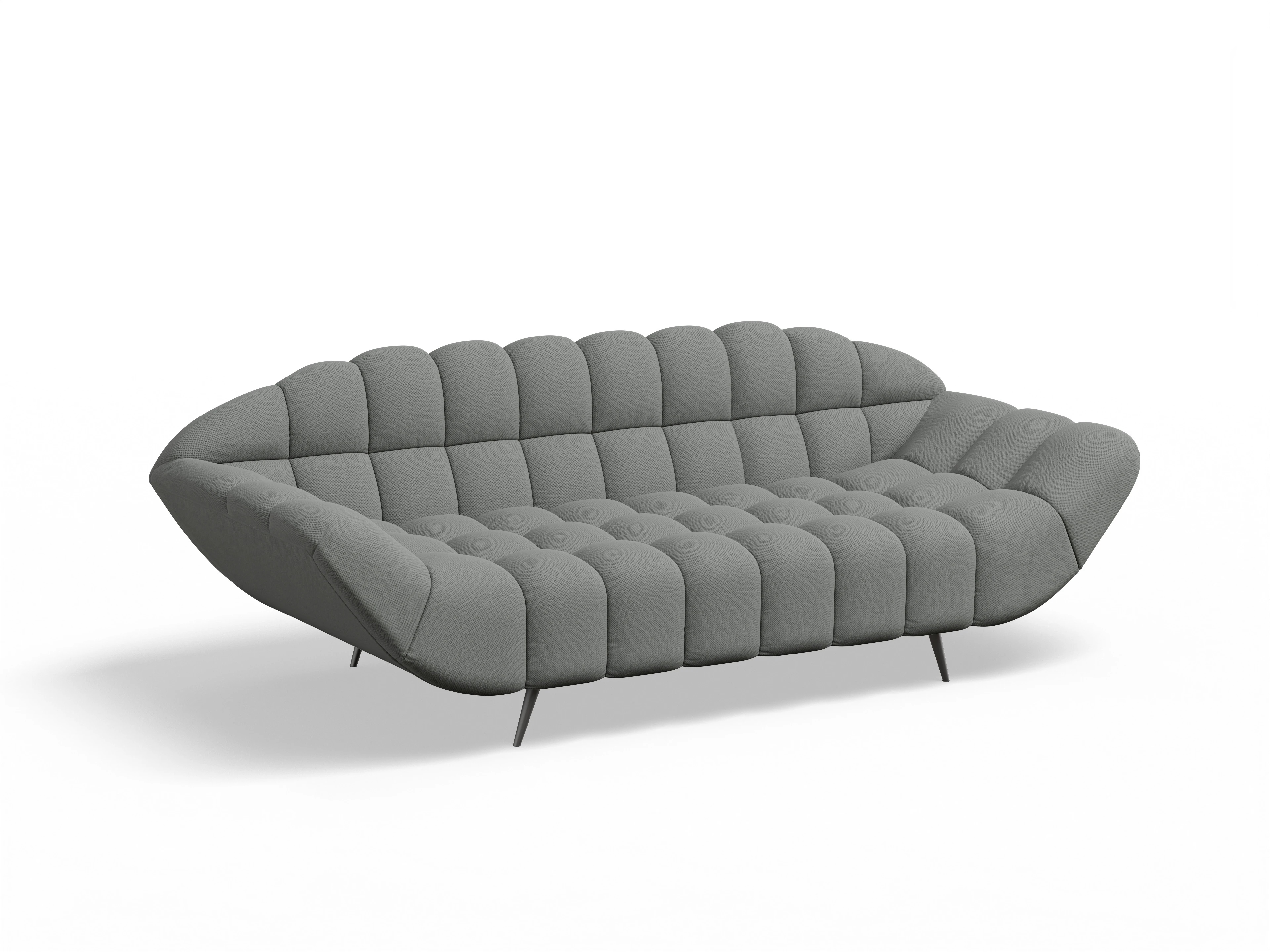 Girona 2-Sitzer Sofa Ansicht des Produktes Girona-O 2,5-Sitzer Sofa in Stoff Grau