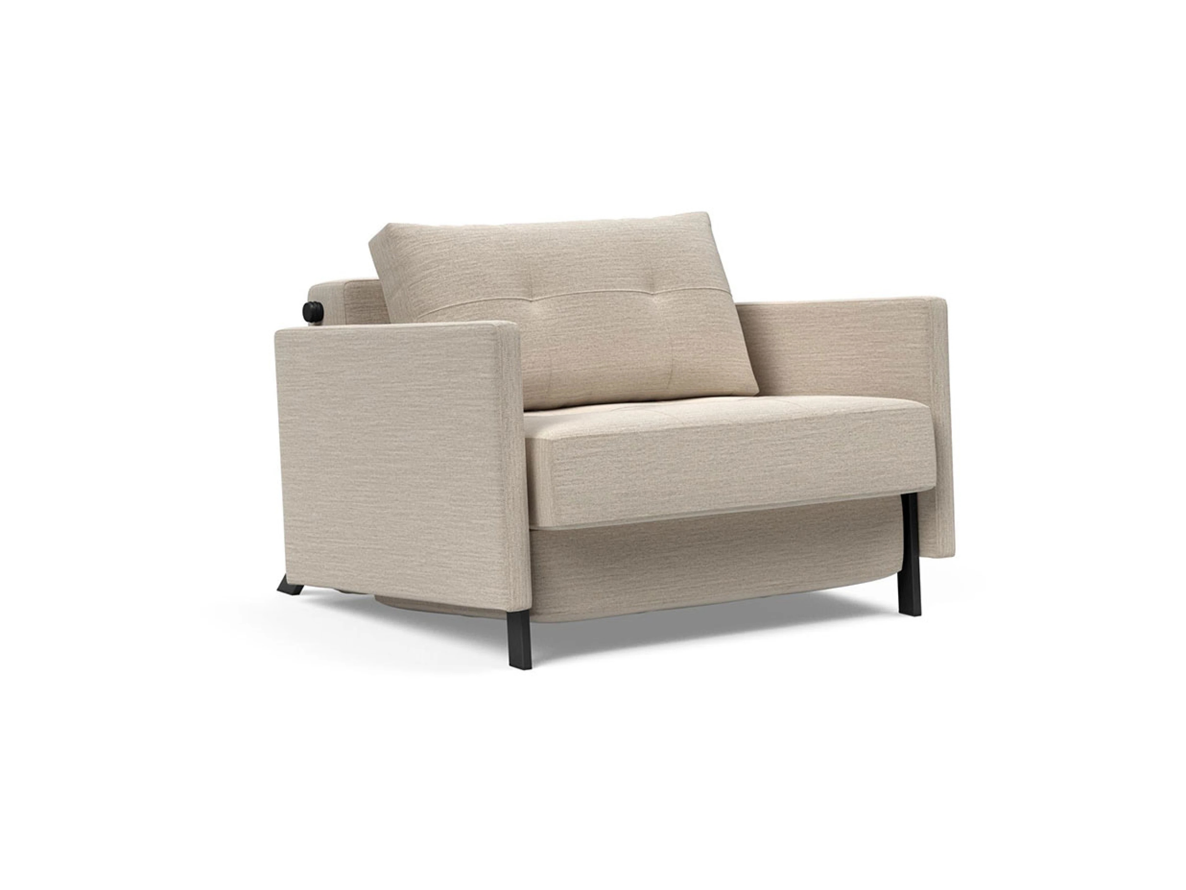 Ansicht des Produktes Cubed Schlafsessel in Stoff Beige