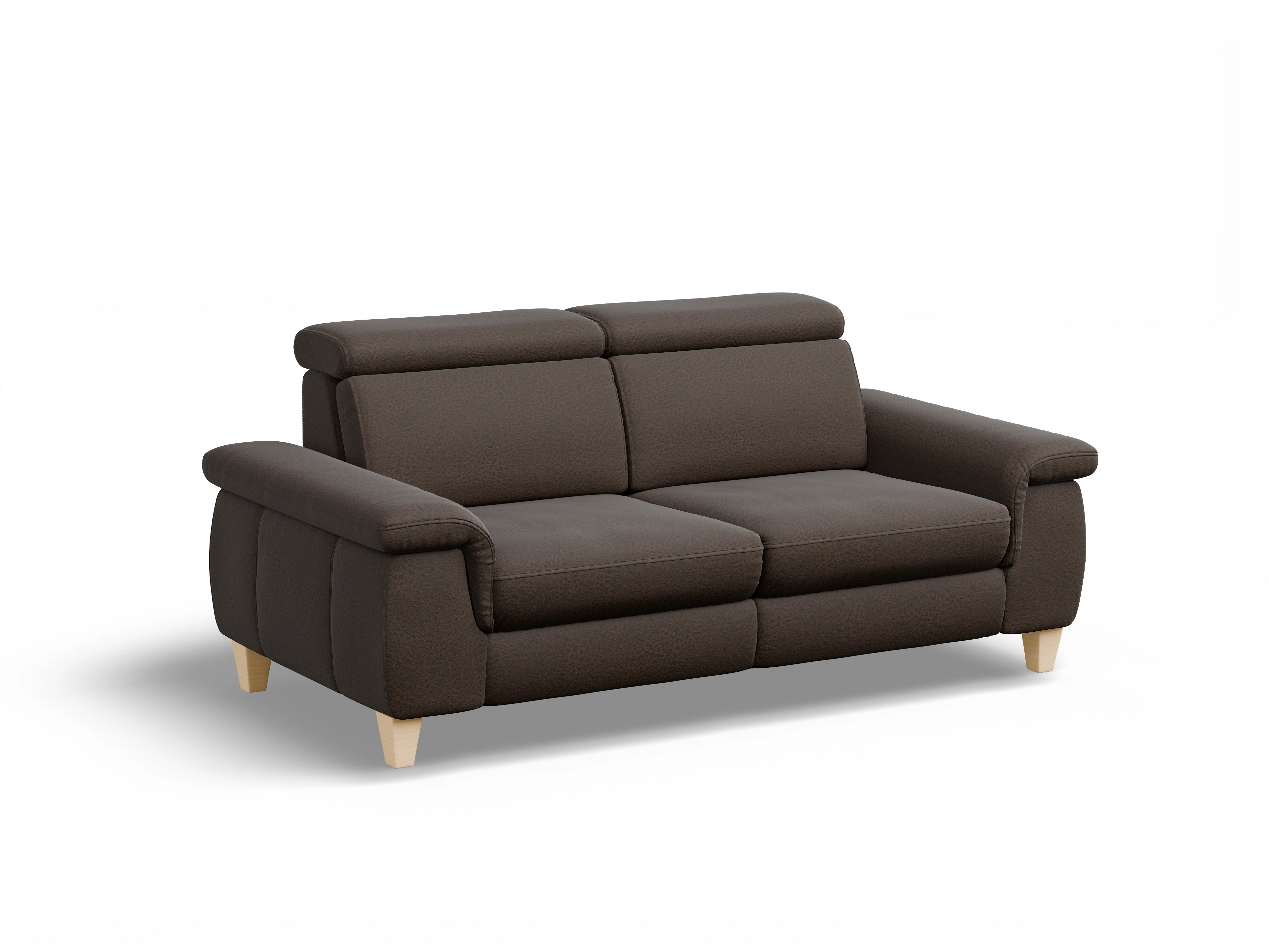 München 2,5-Sitzer Sofa Ansicht des Produktes München 2,5-Sitzer Sofa in Stoff Braun