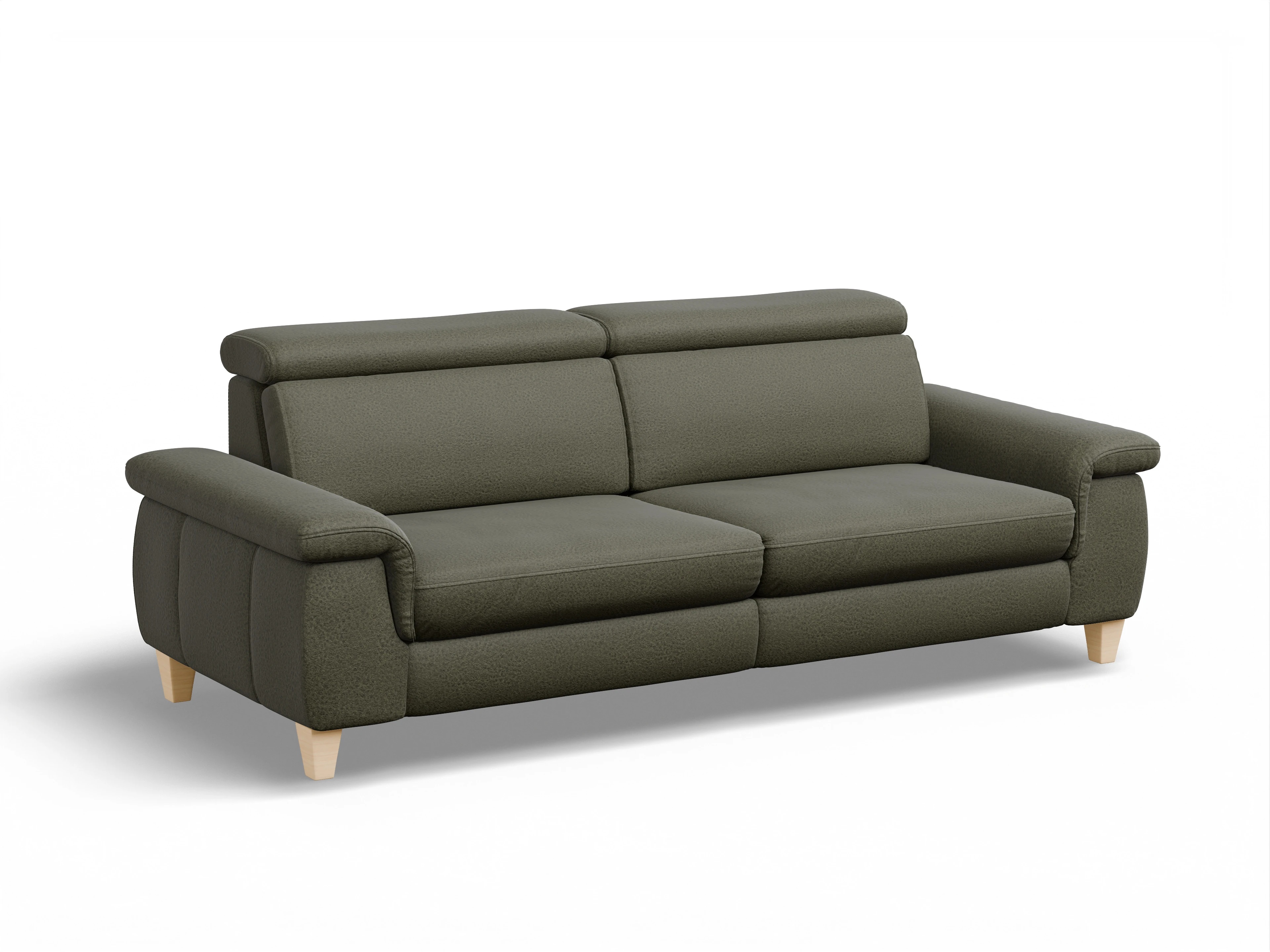 Ansicht des Produktes München 3-Sitzer Sofa in Stoff Grün