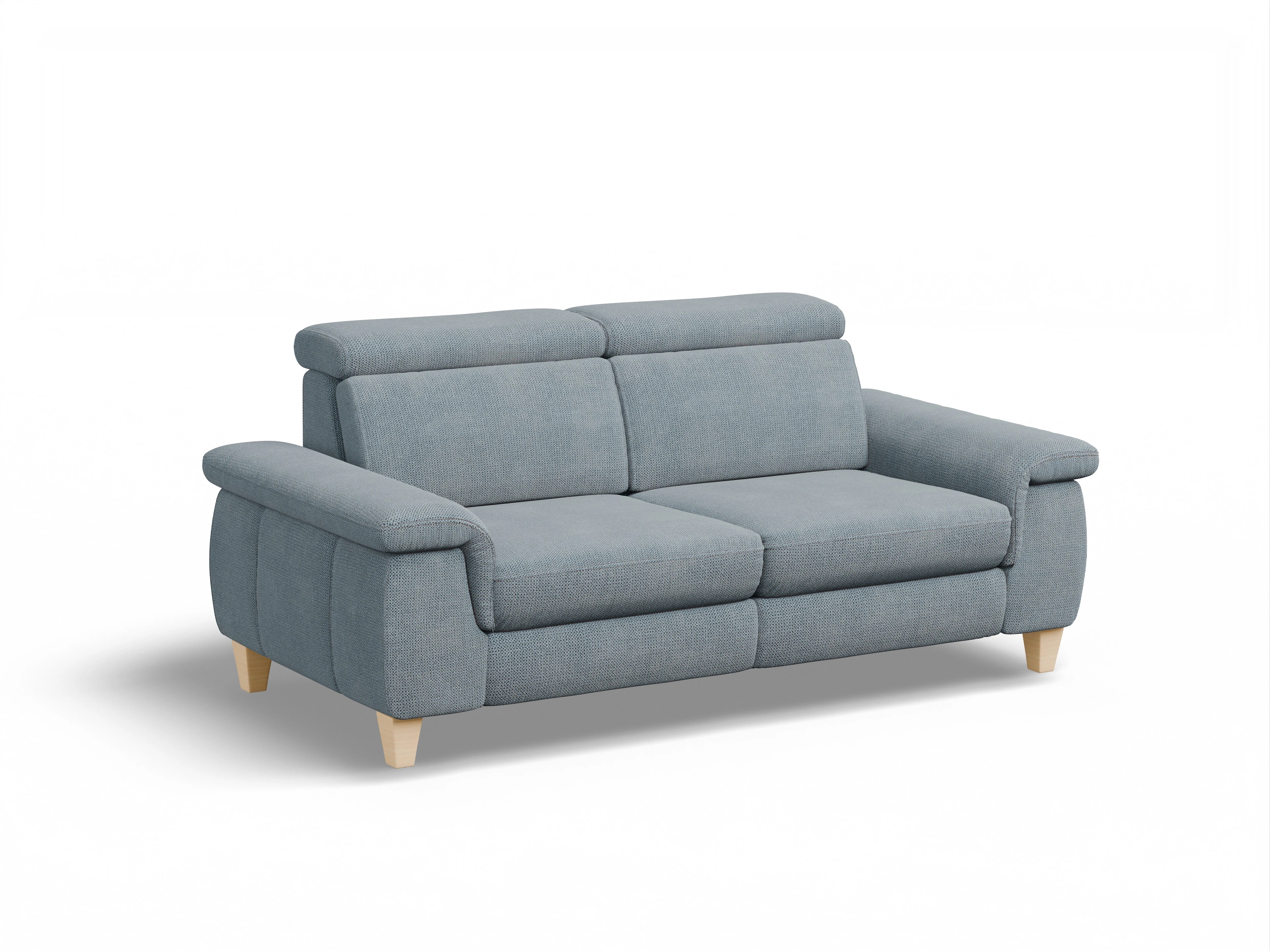 München 2,5-Sitzer Sofa Ansicht des Produktes München 2,5-Sitzer Sofa in Stoff Blau
