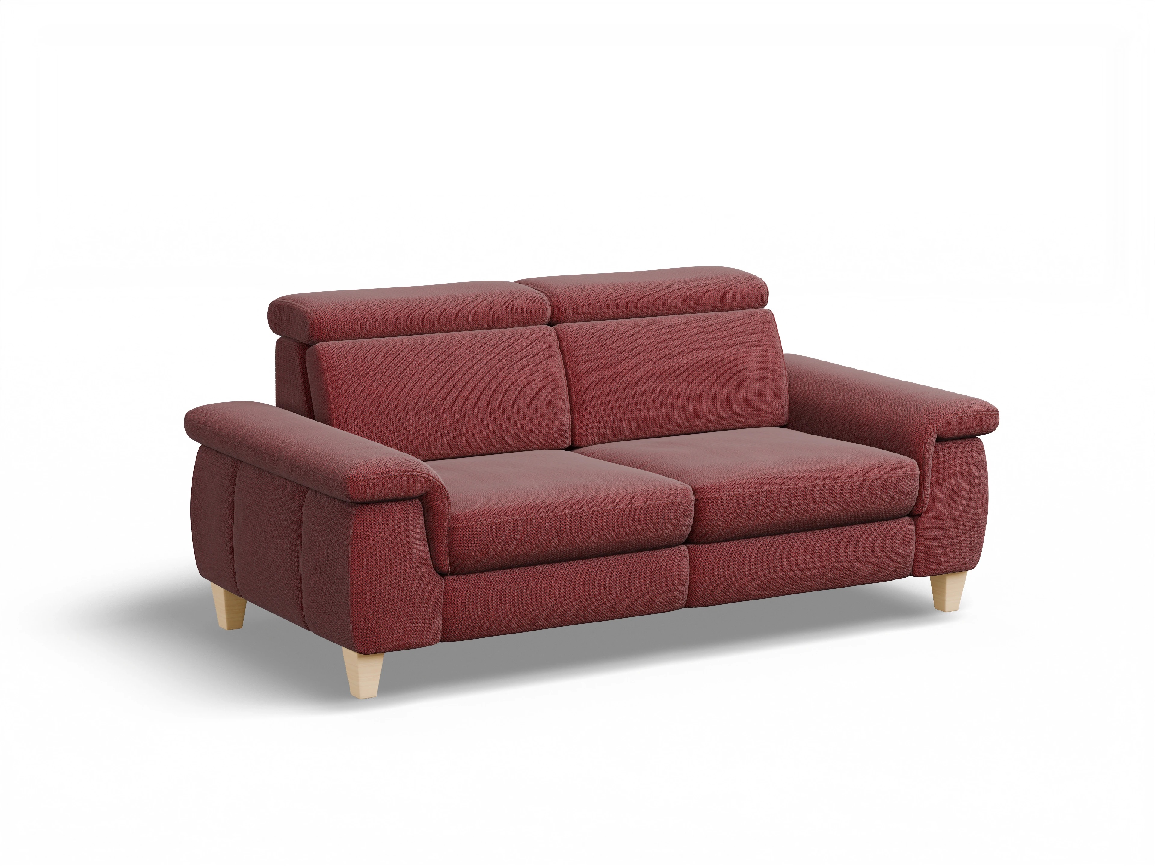 Ansicht des Produktes München 2,5-Sitzer Sofa in Stoff Rot