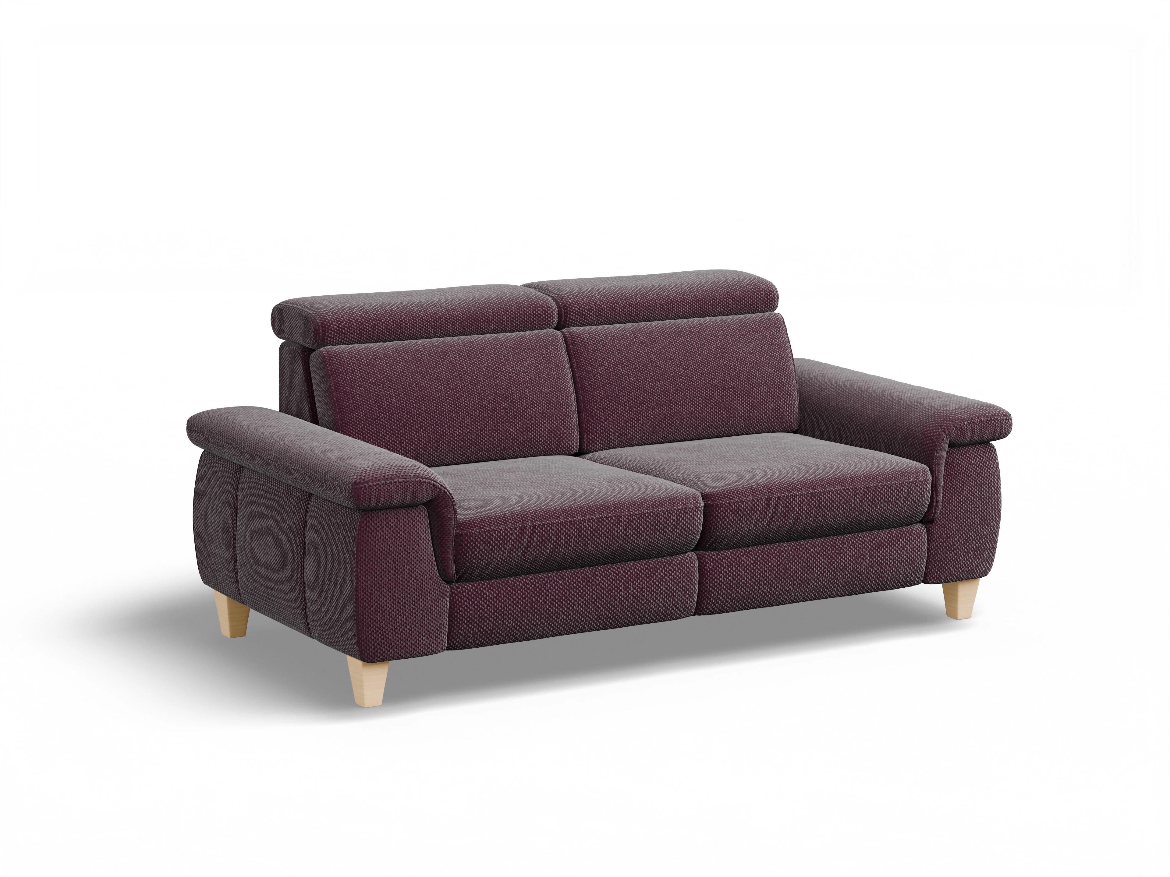München 2,5-Sitzer Sofa Ansicht des Produktes München 2,5-Sitzer Sofa in Stoff Rot