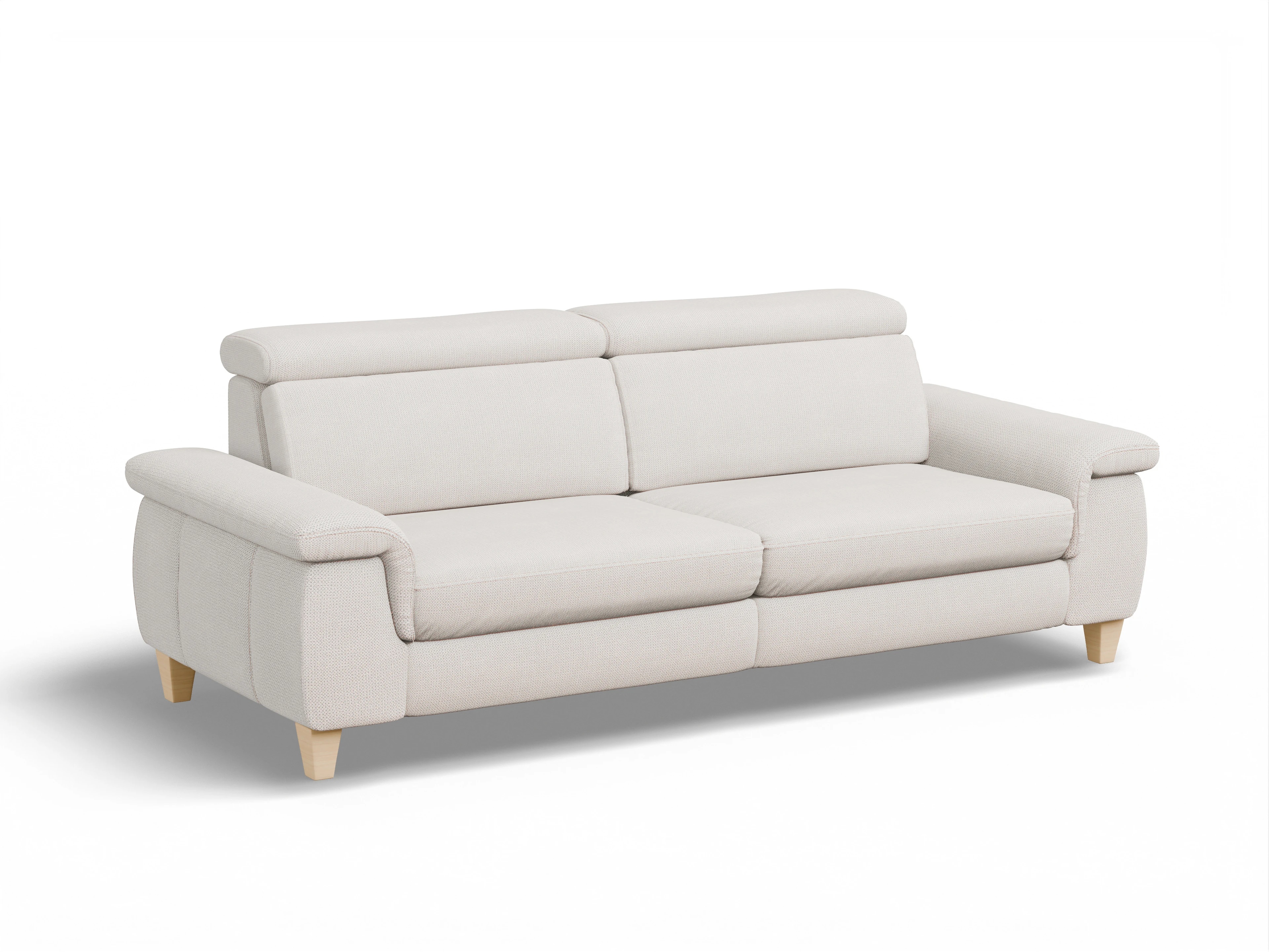 München 3-Sitzer Sofa Ansicht des Produktes München 3-Sitzer Sofa in Stoff Beige
