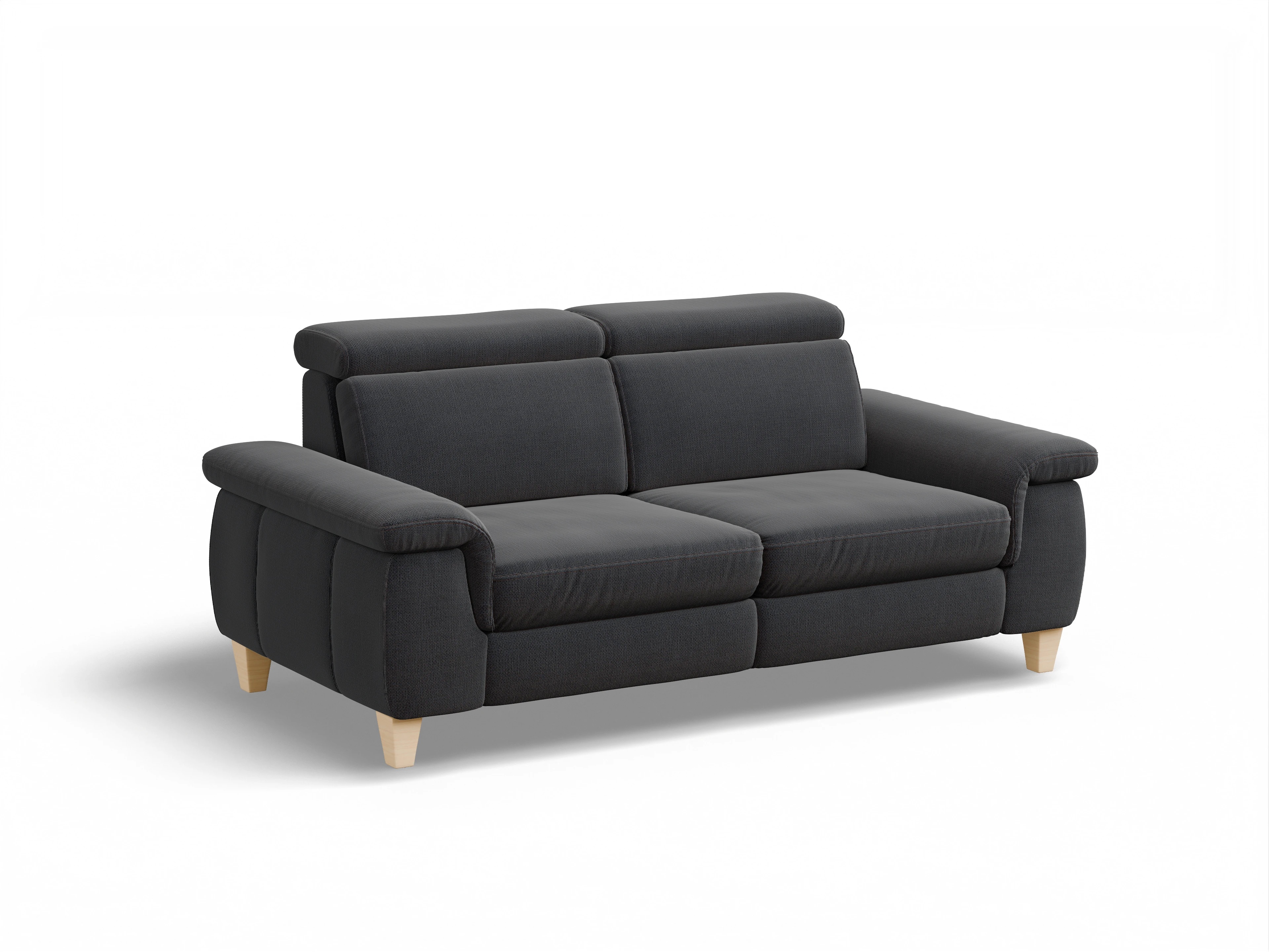 München 2,5-Sitzer Sofa Ansicht des Produktes München 2,5-Sitzer Sofa in Stoff Blau