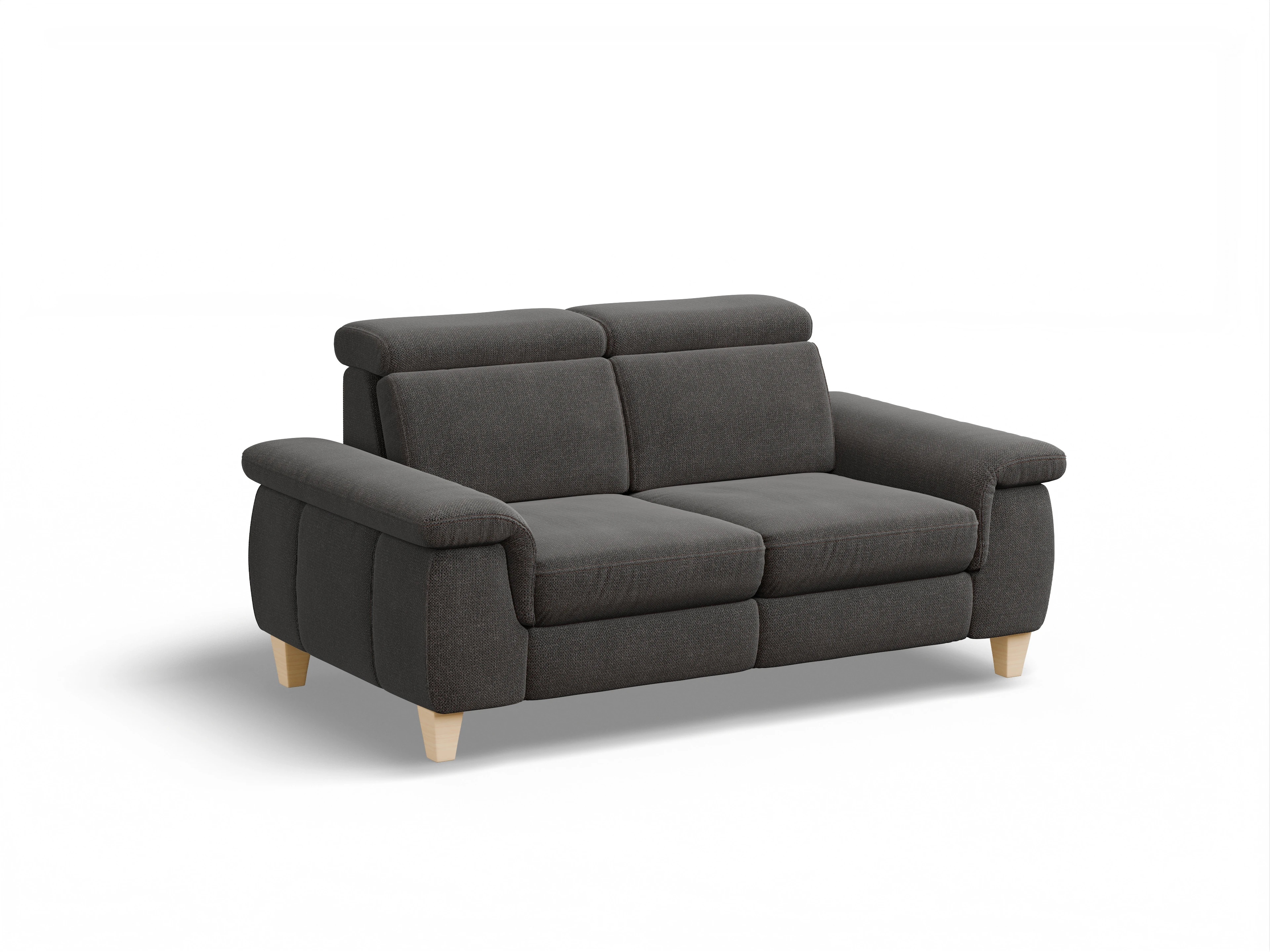 Ansicht des Produktes München 2-Sitzer Sofa in Stoff Grau