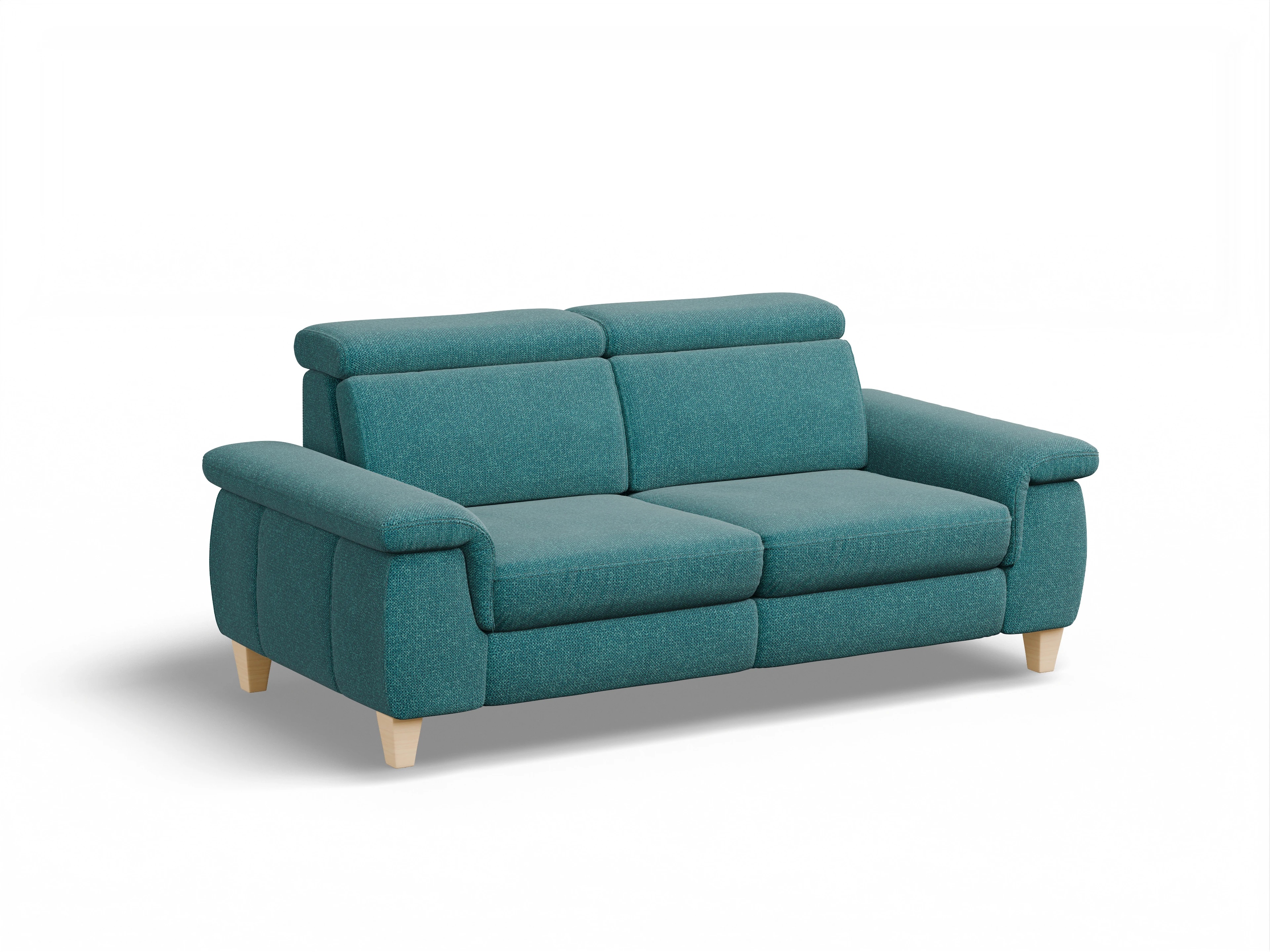 München 2,5-Sitzer Sofa Ansicht des Produktes München 2,5-Sitzer Sofa in Stoff Blau