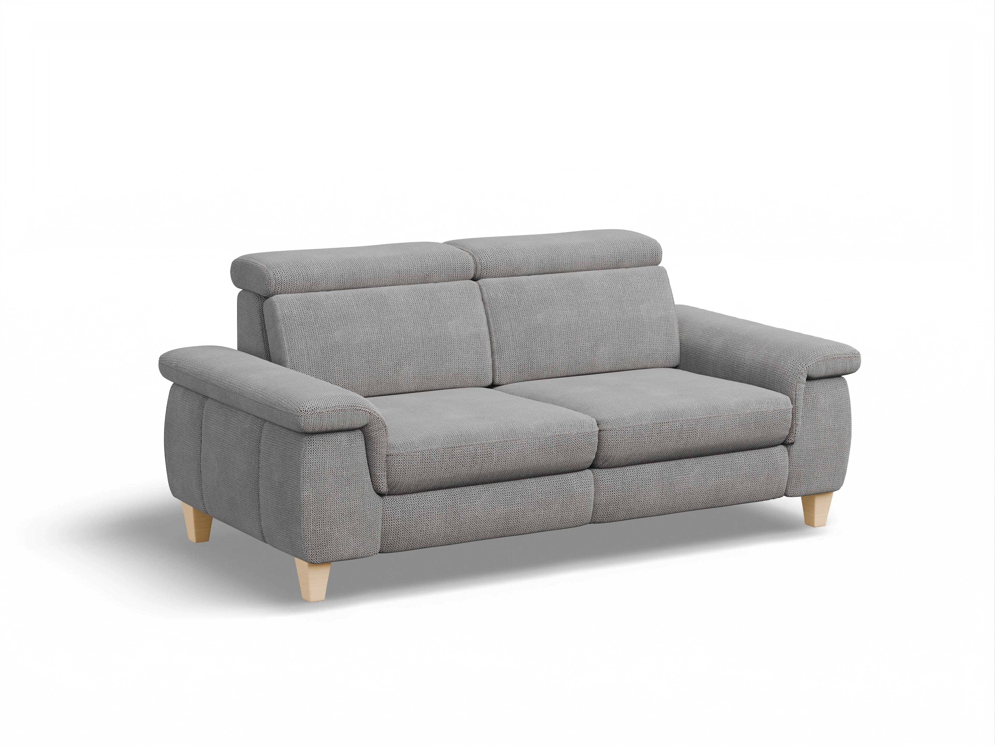 München 2,5-Sitzer Sofa Ansicht des Produktes München 2,5-Sitzer Sofa in Stoff Grau