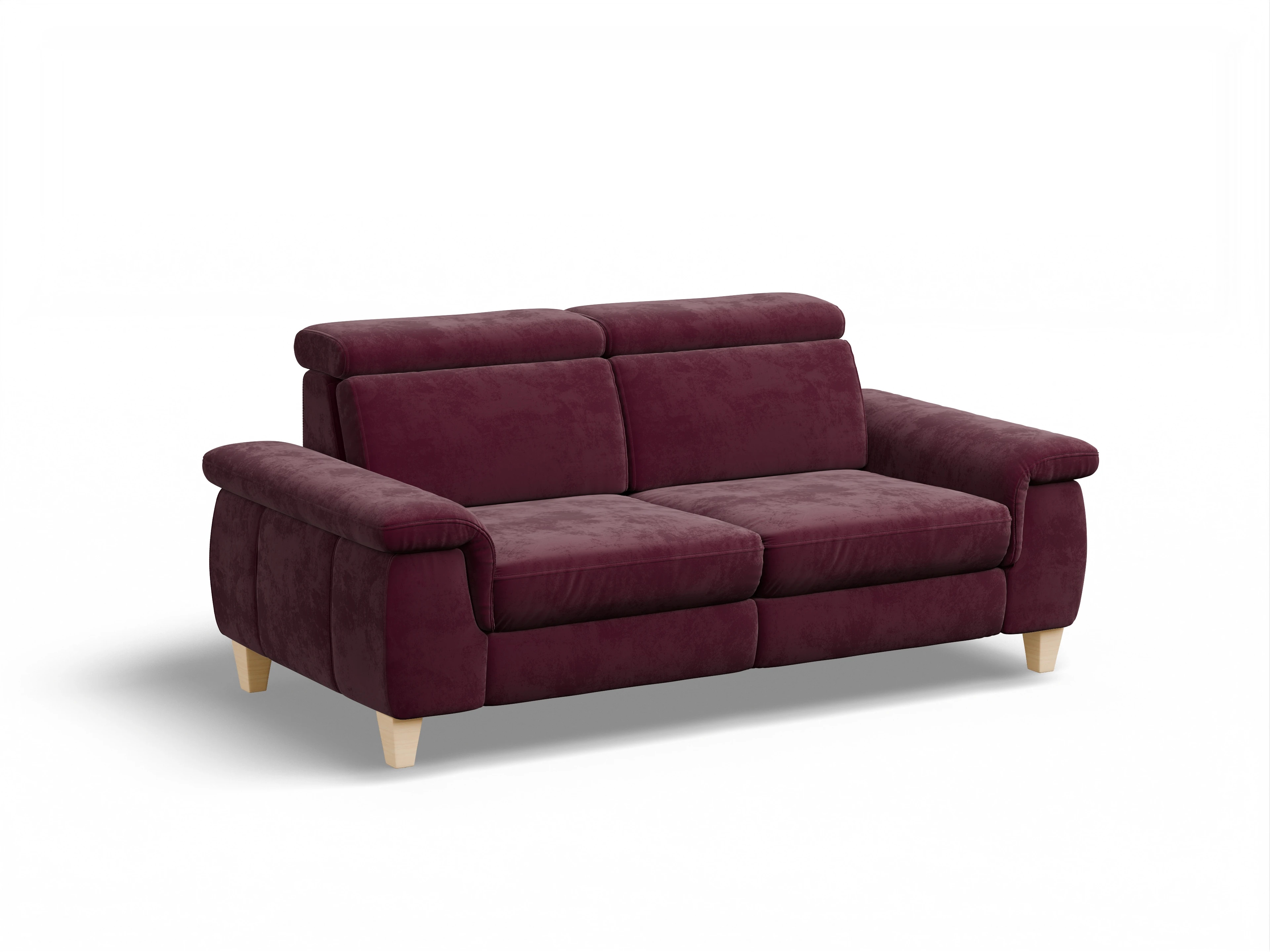 München 2,5-Sitzer Sofa Ansicht des Produktes München 2,5-Sitzer Sofa in Stoff Rot
