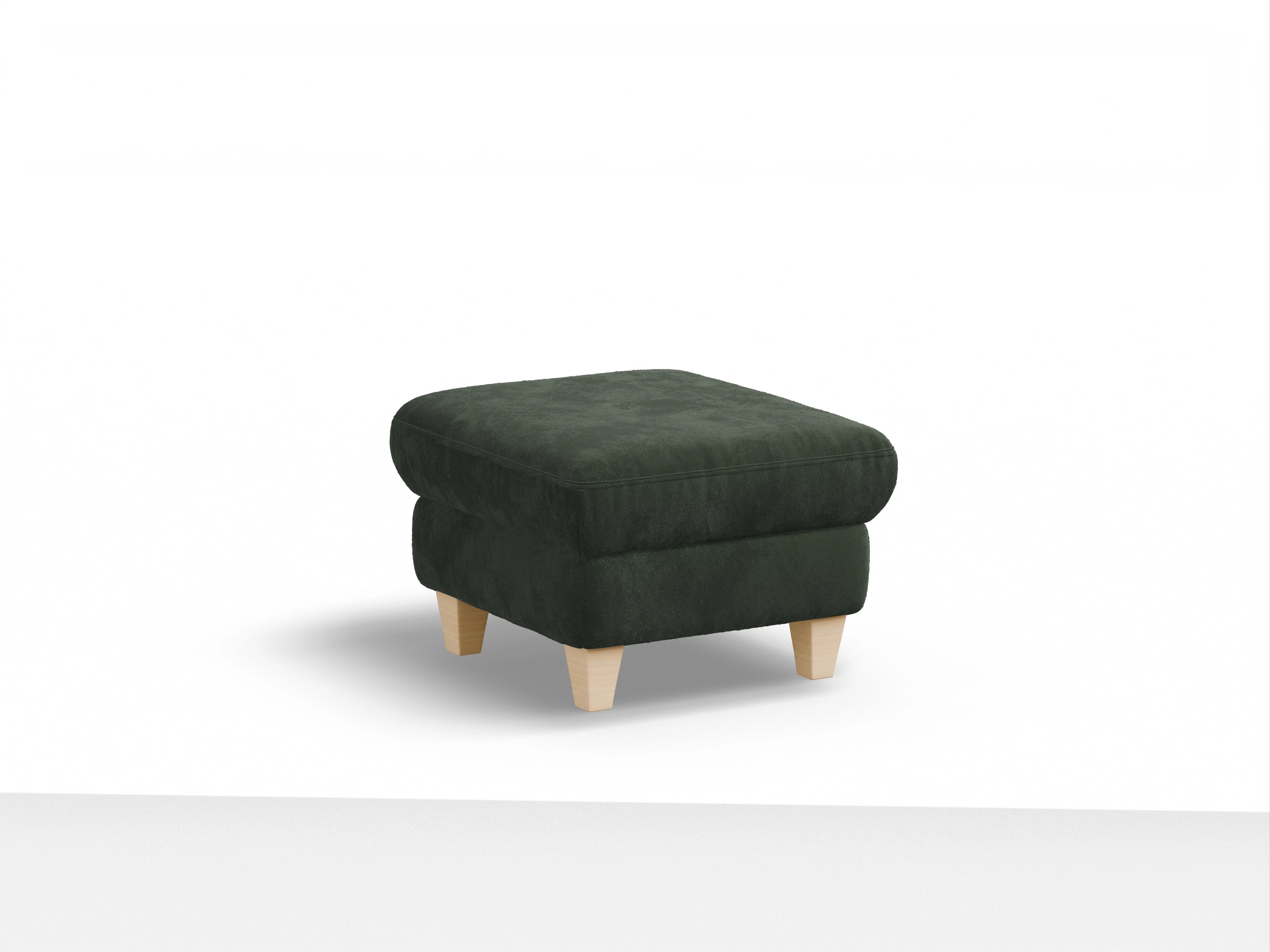 Ansicht des Produktes München Hocker in Stoff Grün