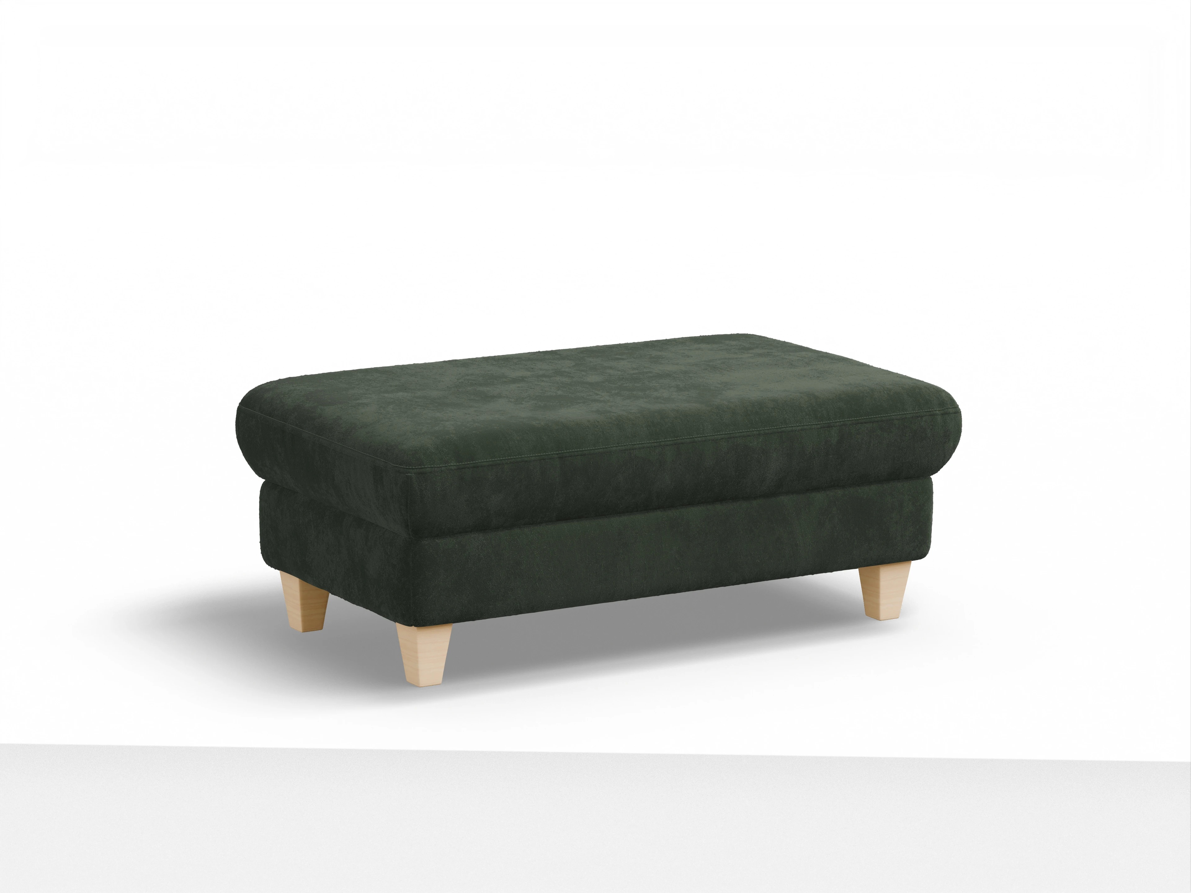 Ansicht des Produktes München Hocker in Stoff Grün