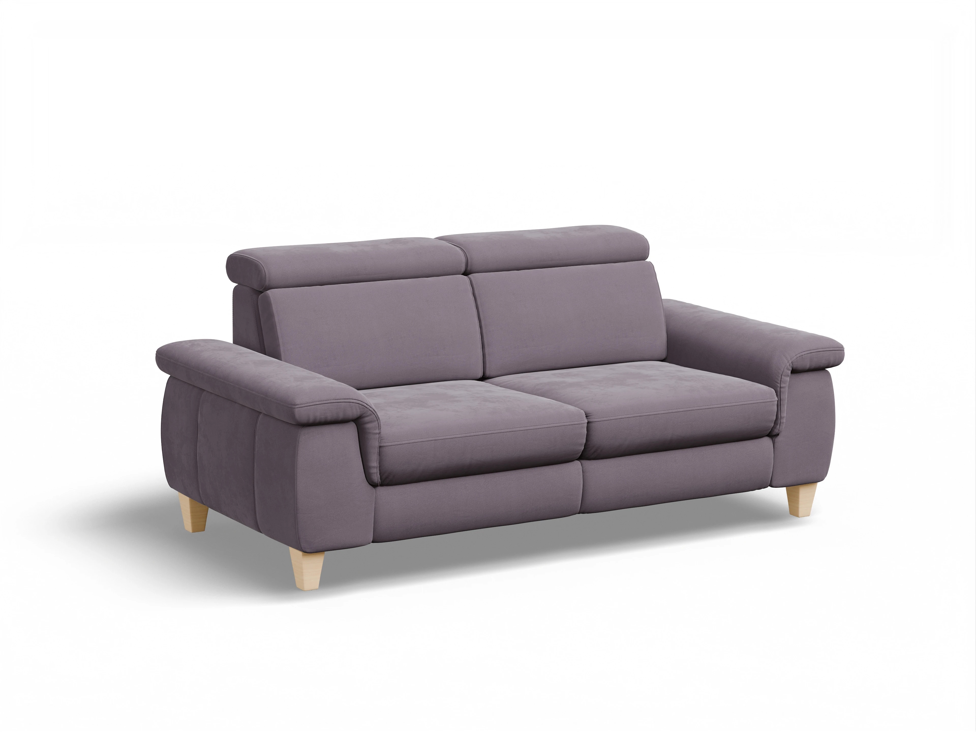 Ansicht des Produktes München 2,5-Sitzer Sofa in Stoff Lila