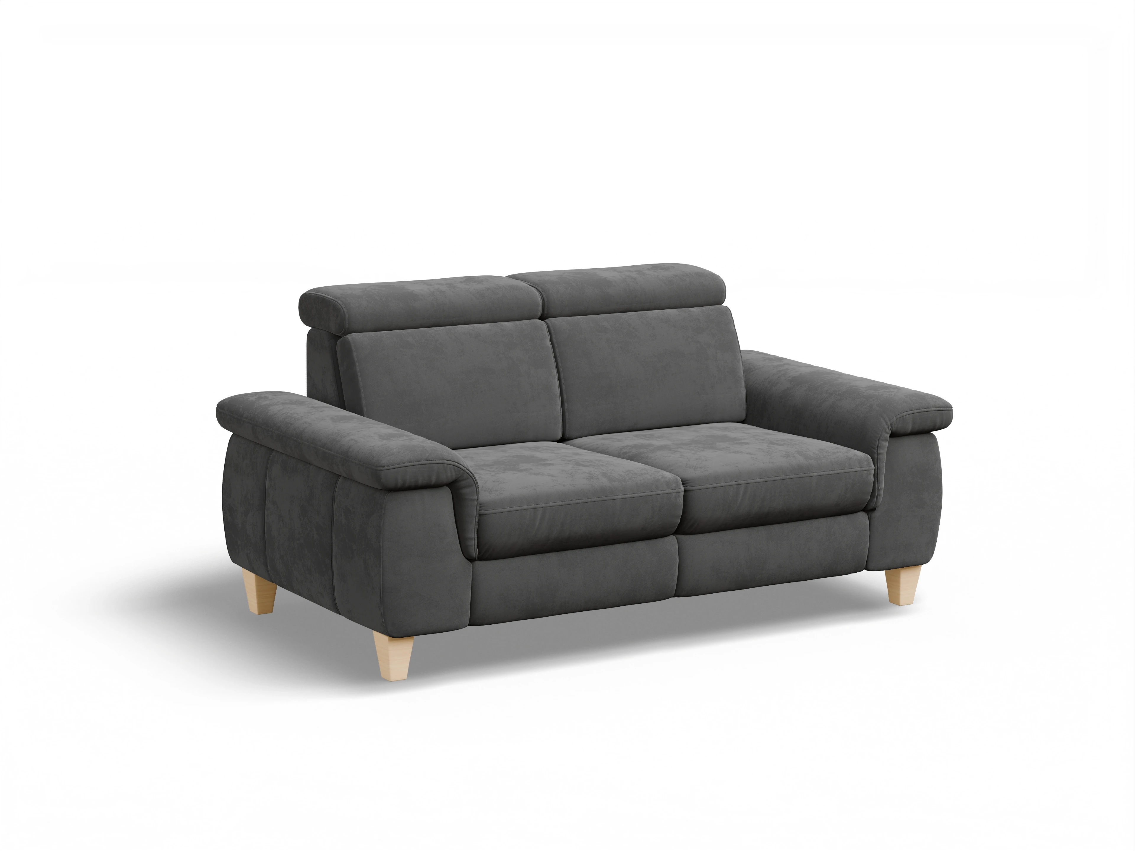 Ansicht des Produktes München 2-Sitzer Sofa in Stoff Grau