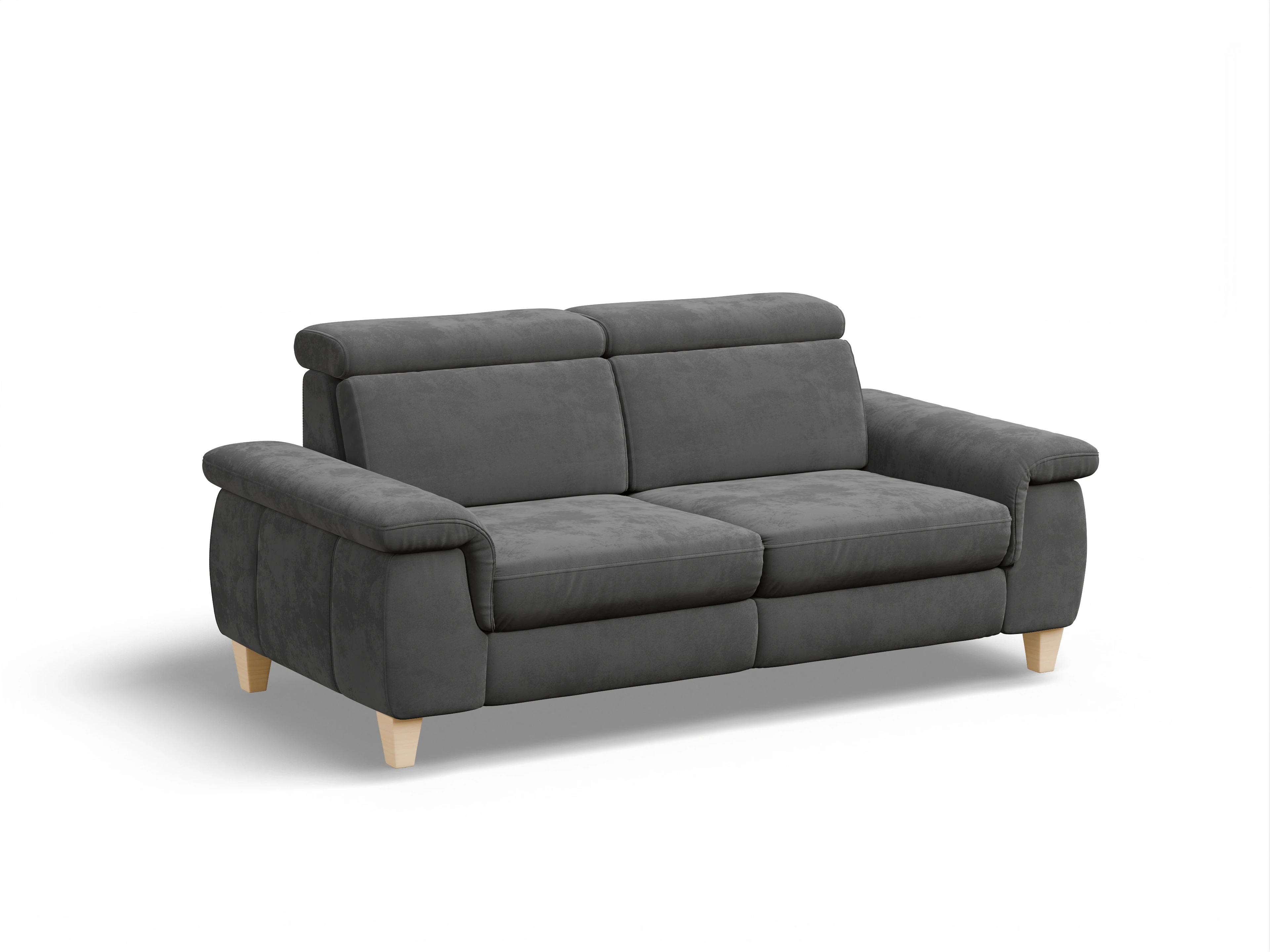 Ansicht des Produktes München 2,5-Sitzer Sofa in Stoff Grau