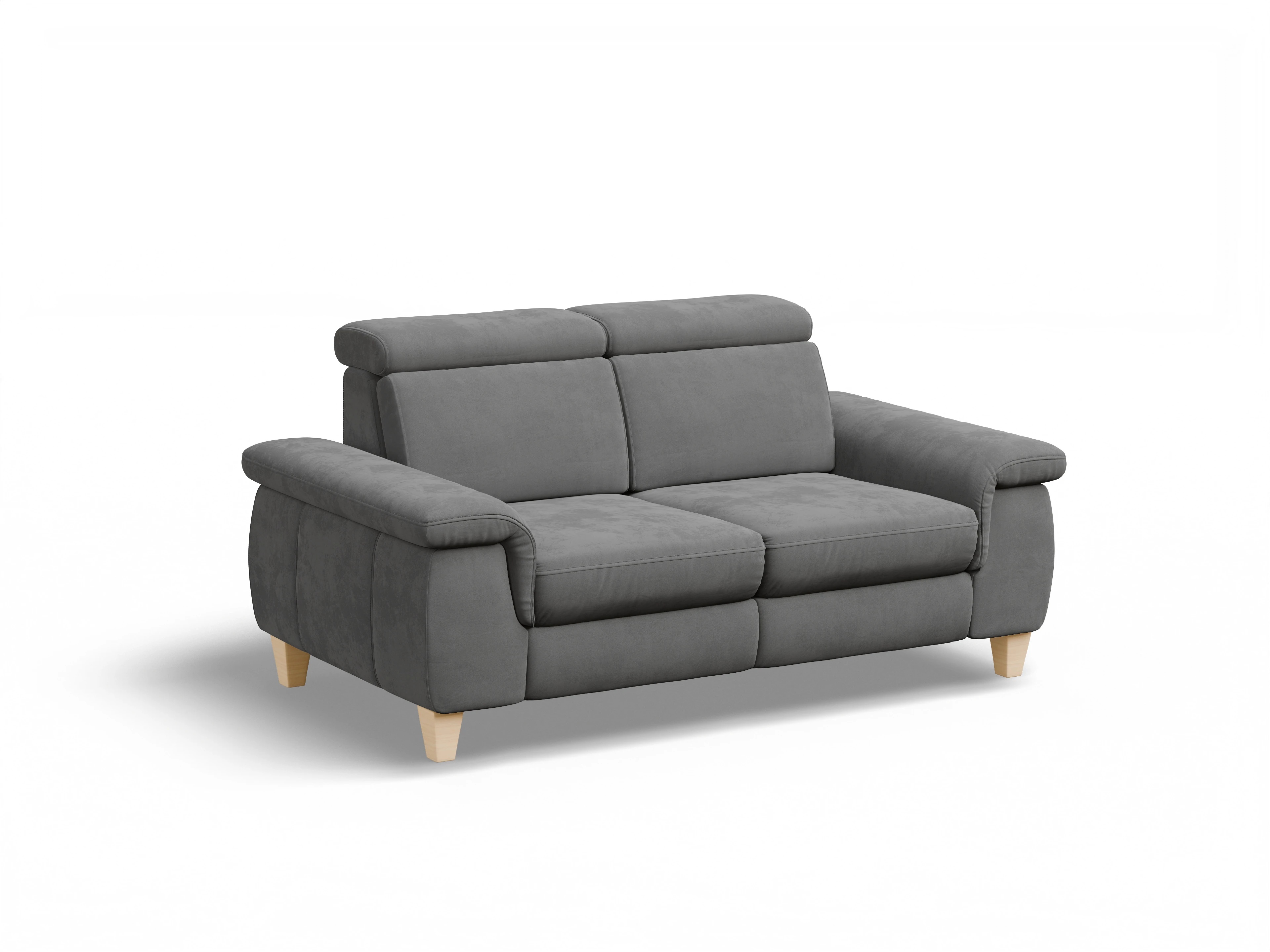 Ansicht des Produktes München 2-Sitzer Sofa in Stoff Grau