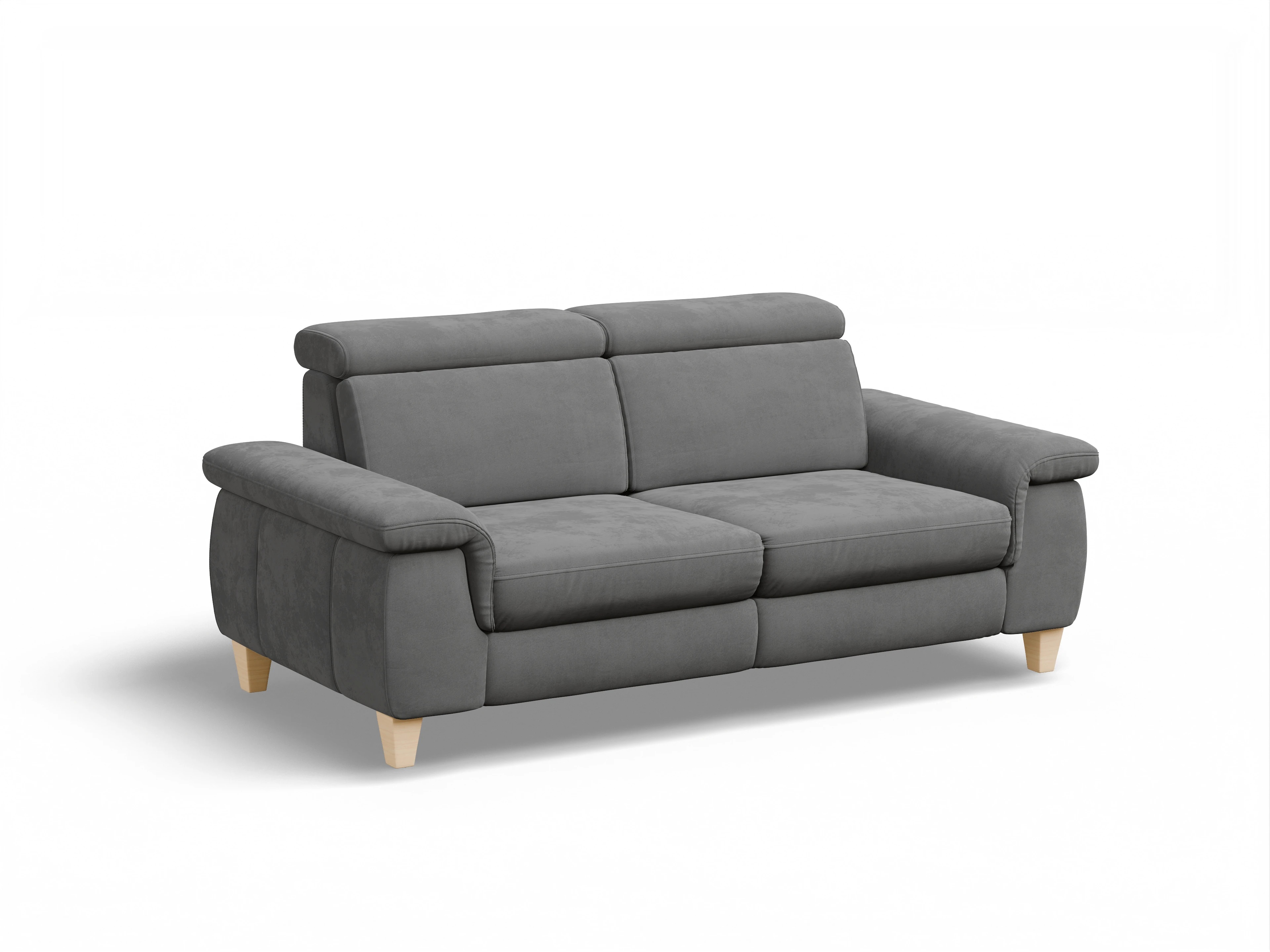 Ansicht des Produktes München 2,5-Sitzer Sofa in Stoff Grau