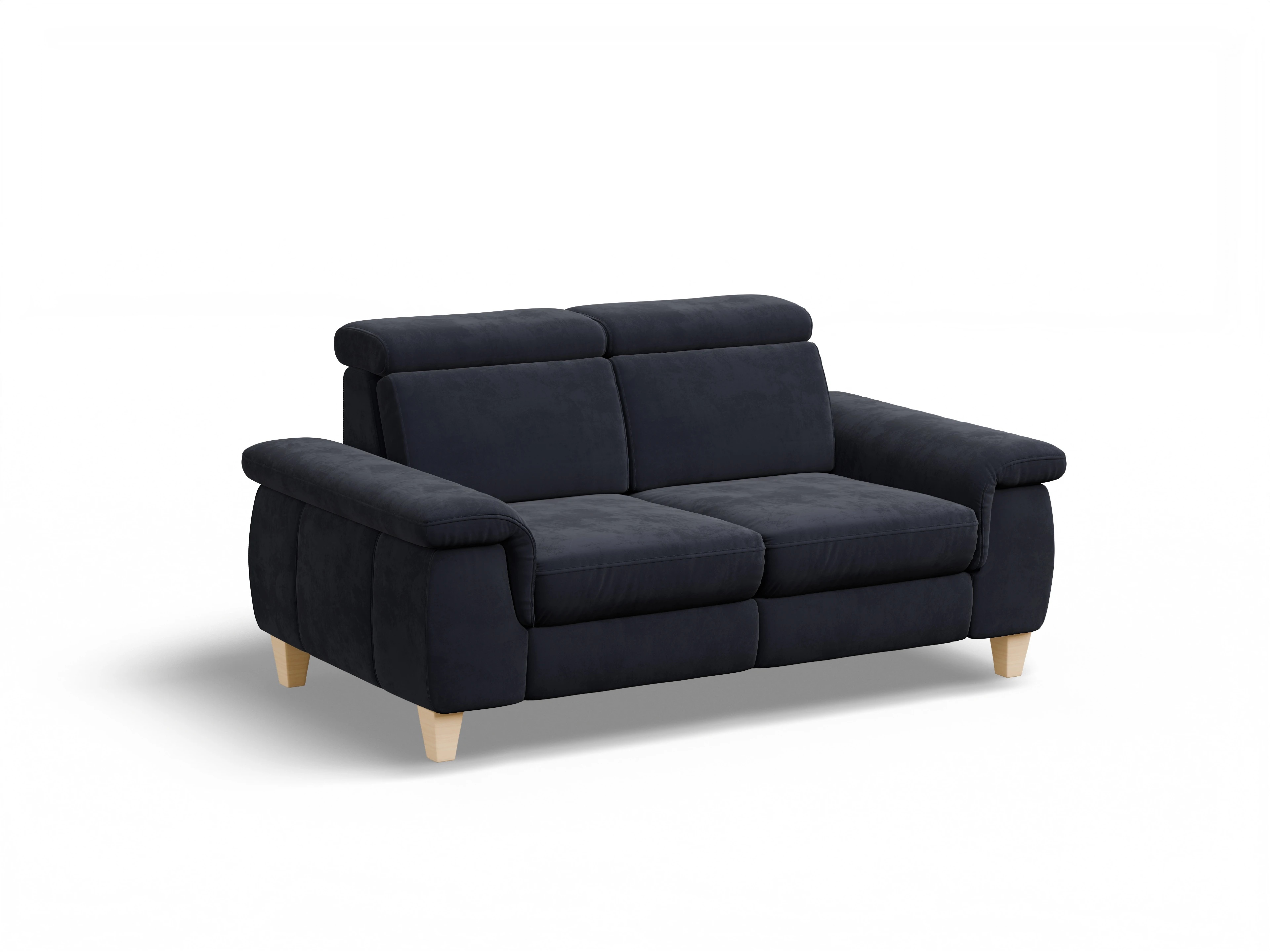 München 2-Sitzer Sofa Ansicht des Produktes München 2-Sitzer Sofa in Stoff Blau