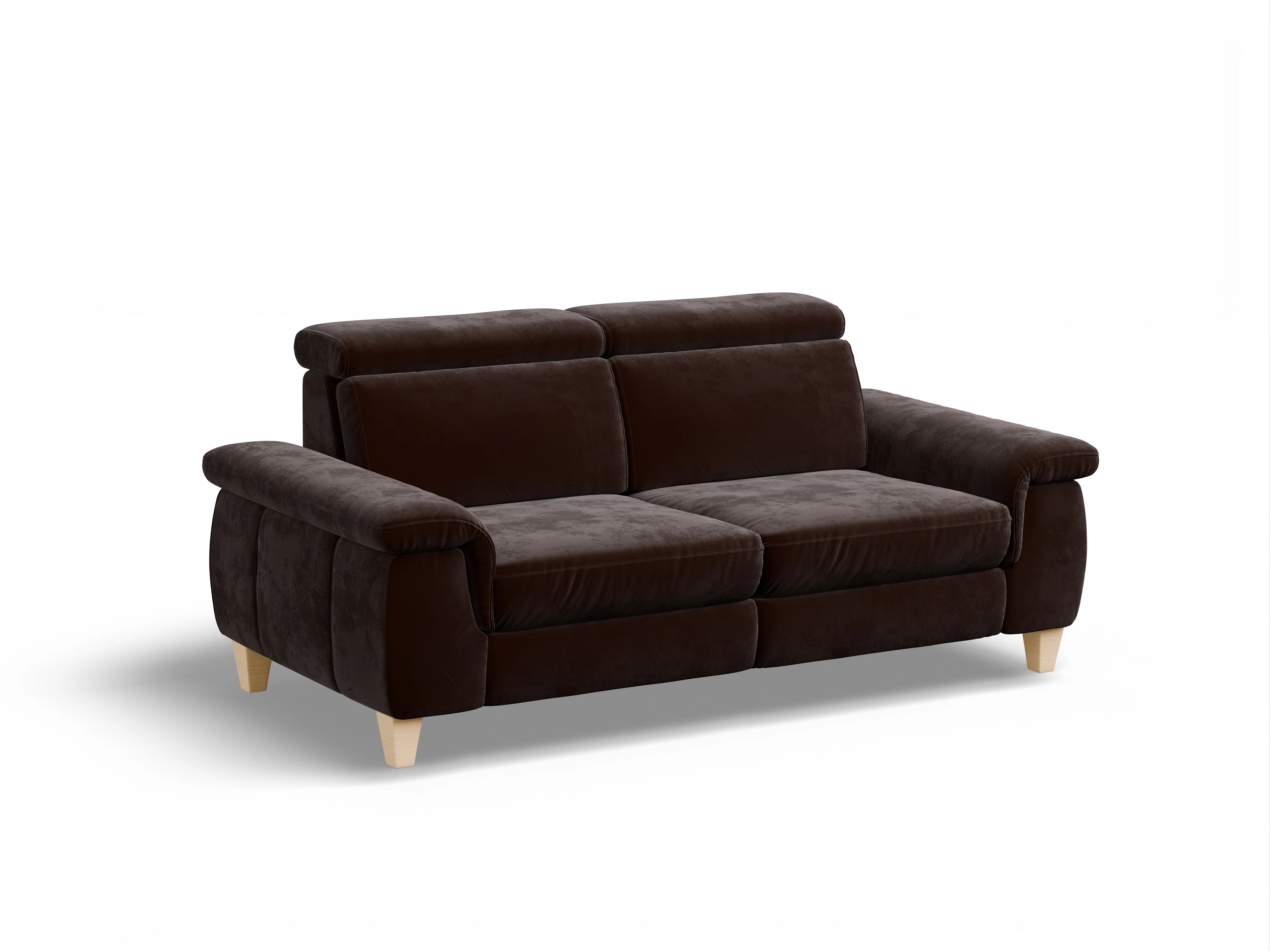 München 2,5-Sitzer Sofa Ansicht des Produktes München 2,5-Sitzer Sofa in Stoff Braun