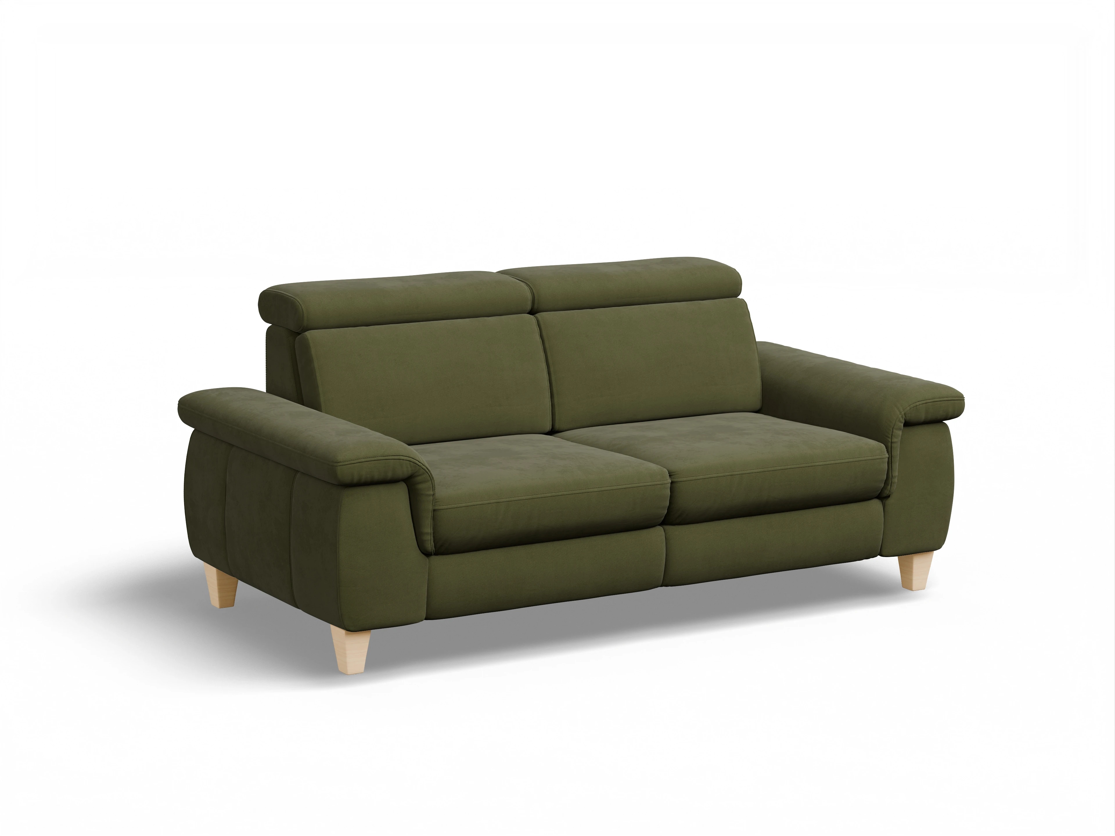 Ansicht des Produktes München 2,5-Sitzer Sofa in Stoff Grün