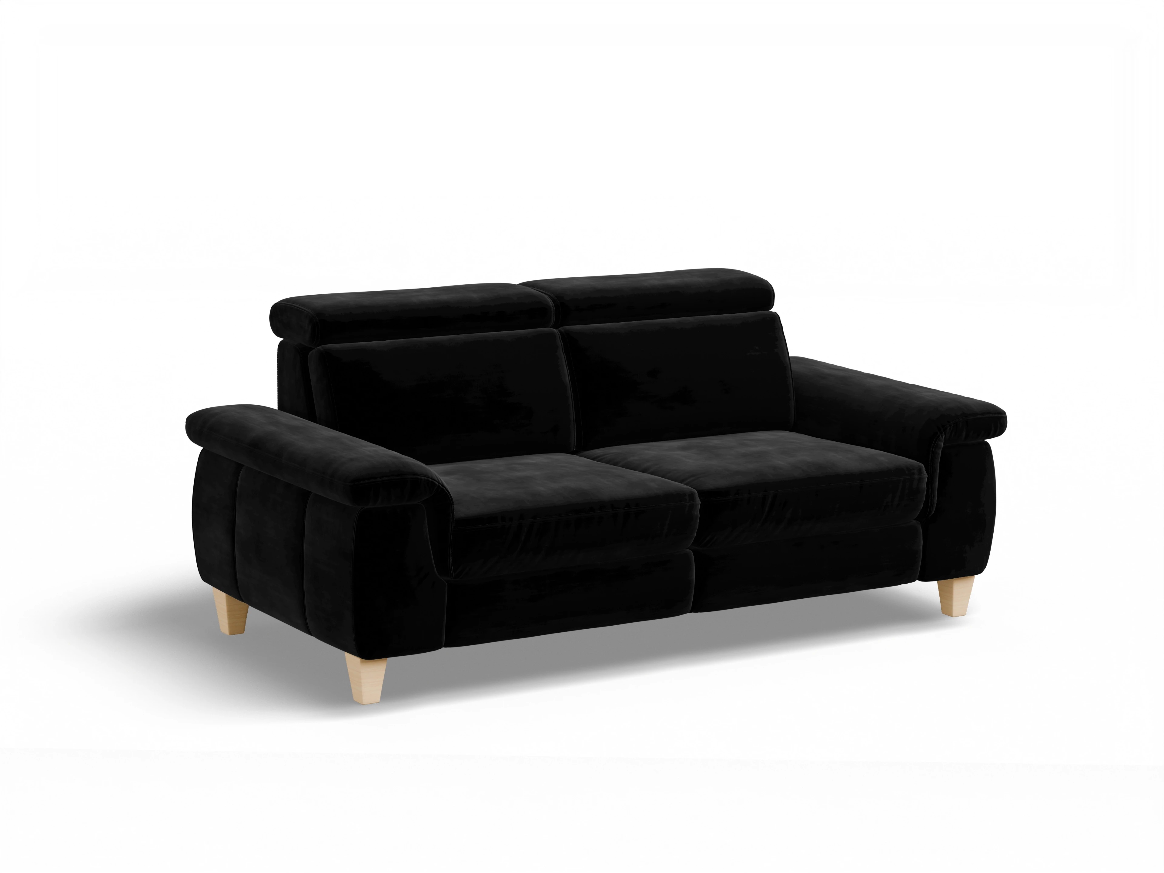 München 2,5-Sitzer Sofa Ansicht des Produktes München 2,5-Sitzer Sofa in Stoff Schwarz