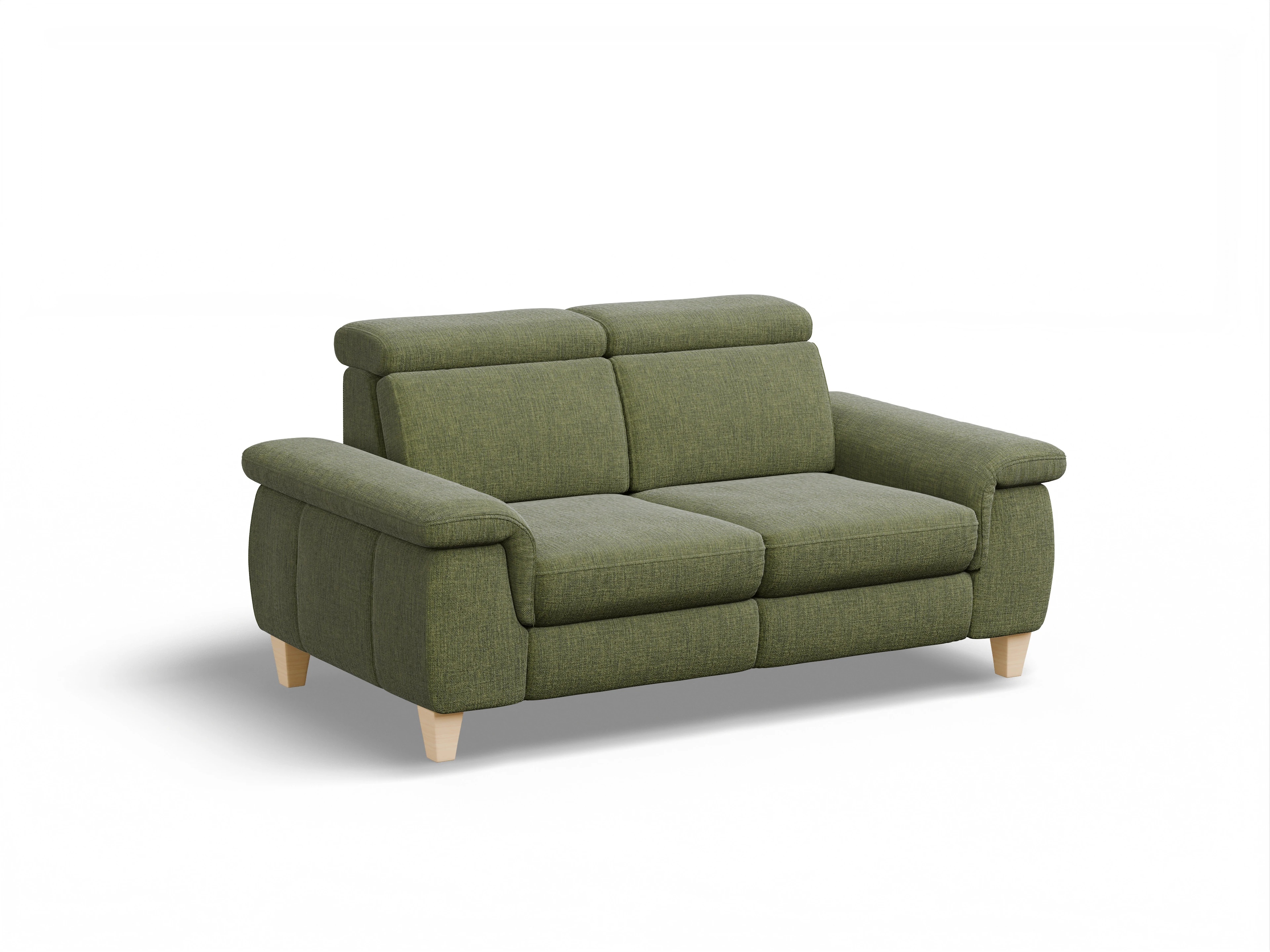 München 2-Sitzer Sofa Ansicht des Produktes München 2-Sitzer Sofa in Stoff Grün