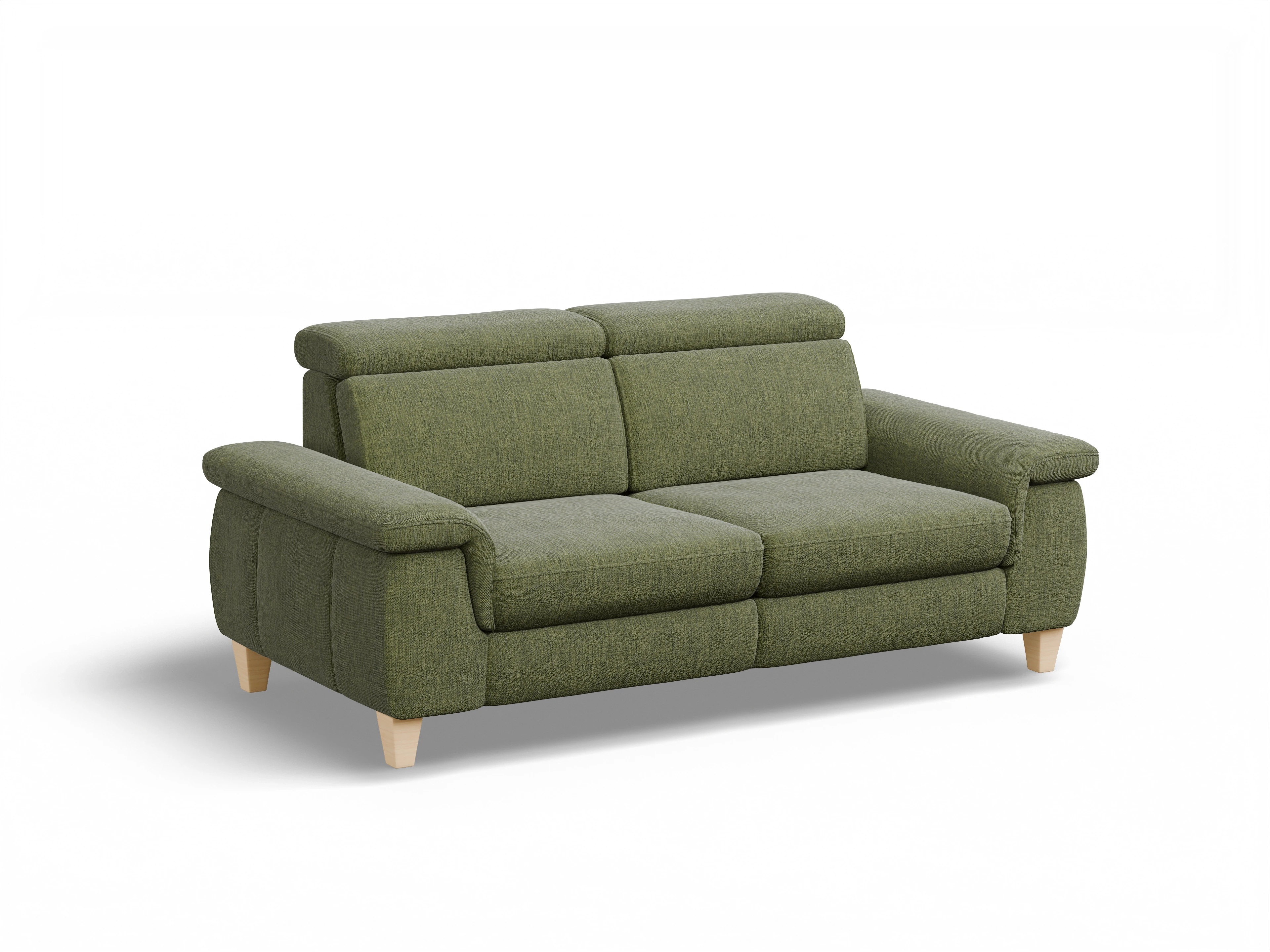 Ansicht des Produktes München 2,5-Sitzer Sofa in Stoff Grün