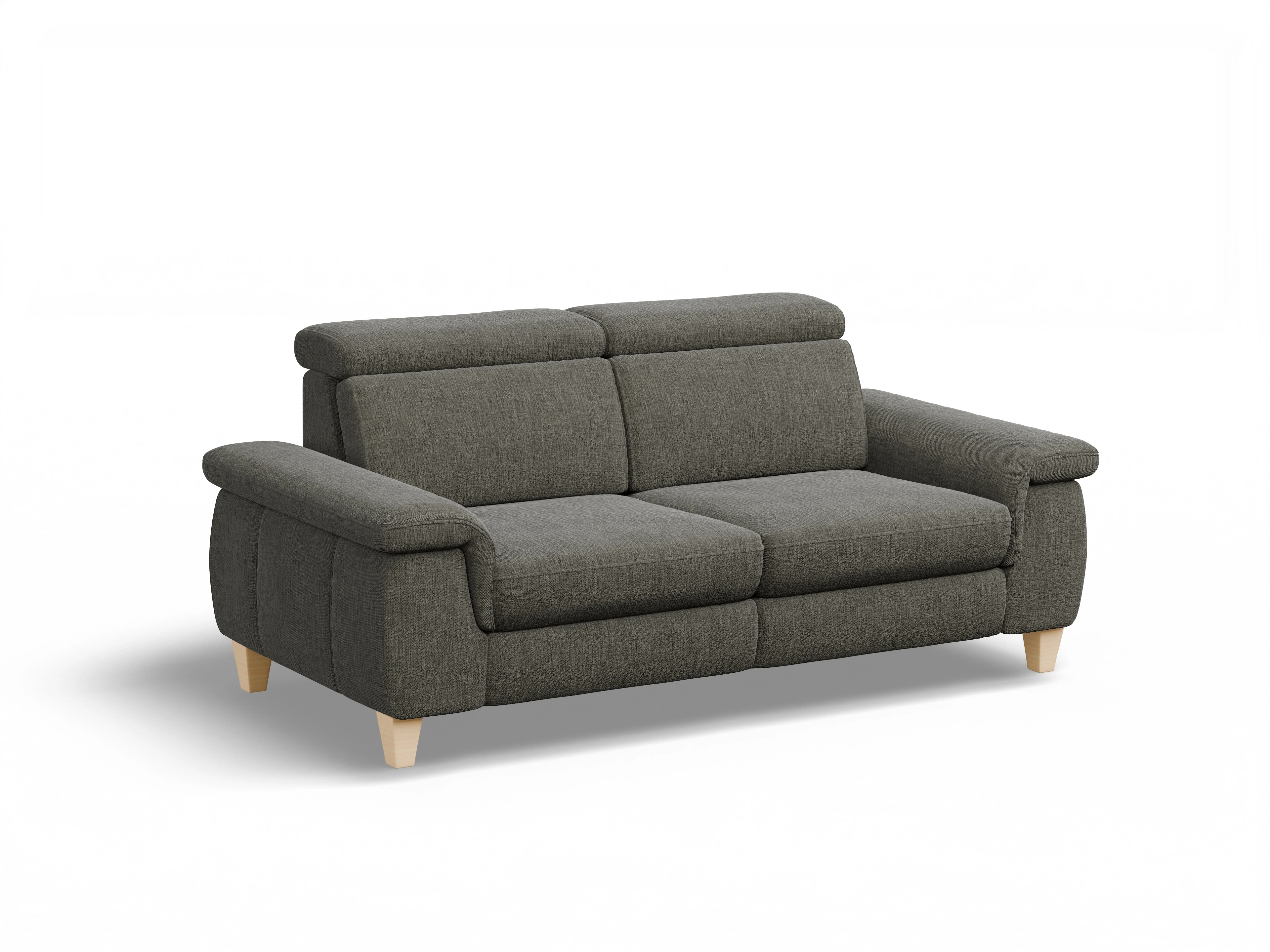 Ansicht des Produktes München 2,5-Sitzer Sofa in Stoff Braun