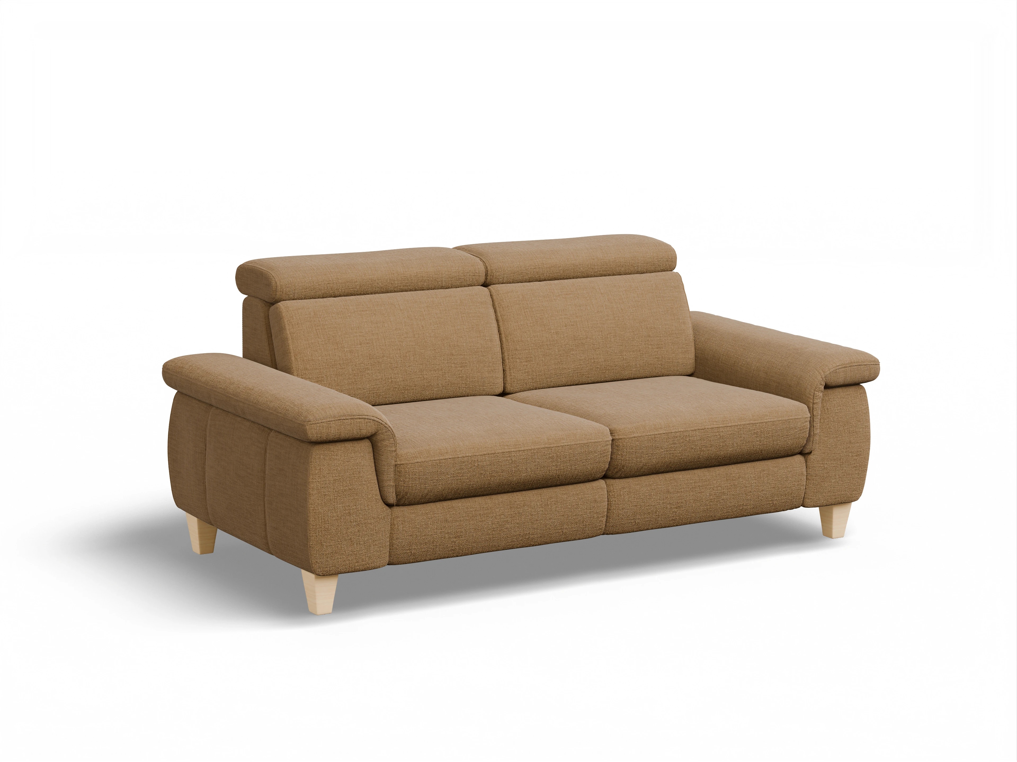 München 2,5-Sitzer Sofa Ansicht des Produktes München 2,5-Sitzer Sofa in Stoff Orange
