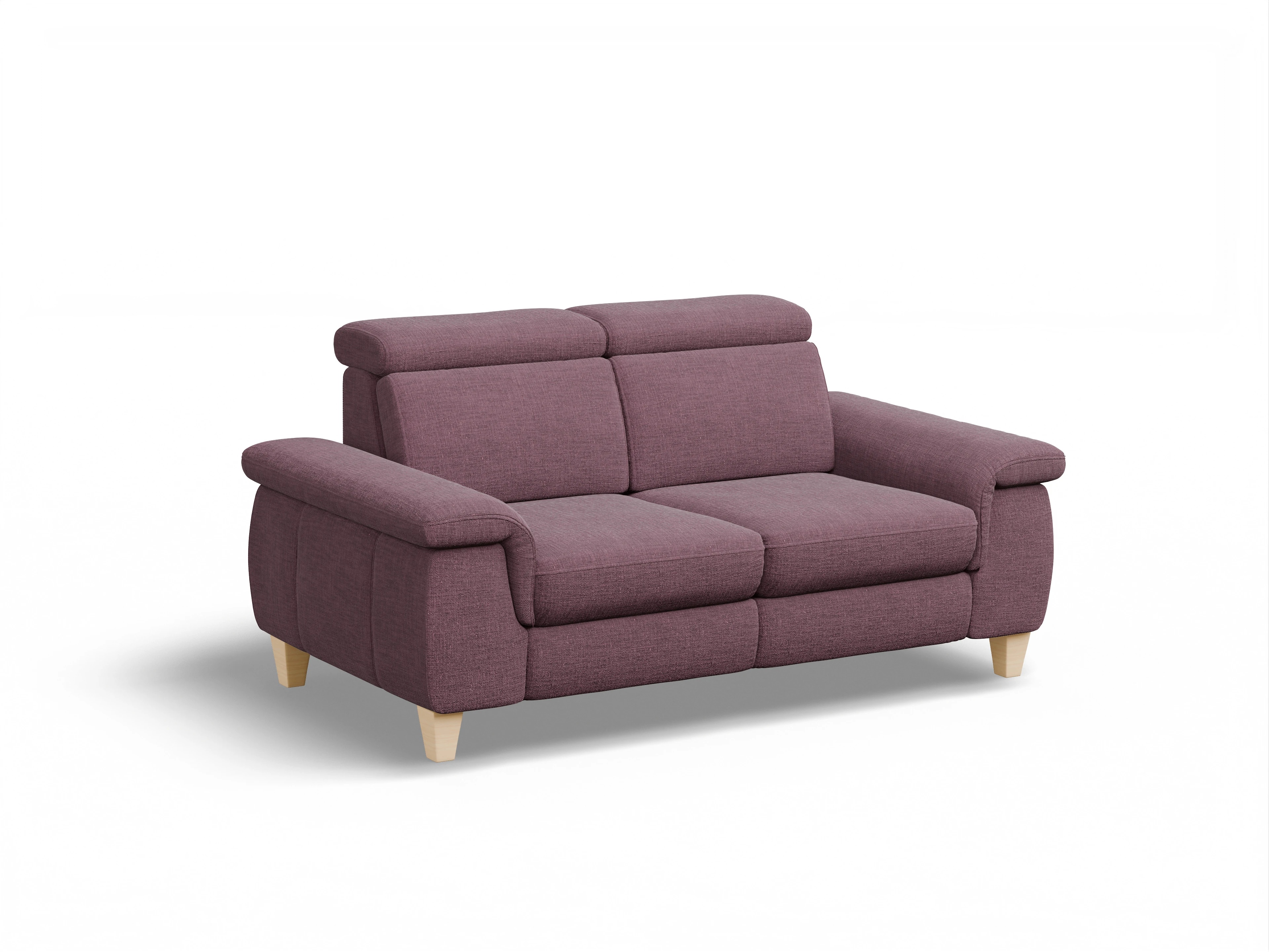 Ansicht des Produktes München 2-Sitzer Sofa in Stoff Rot