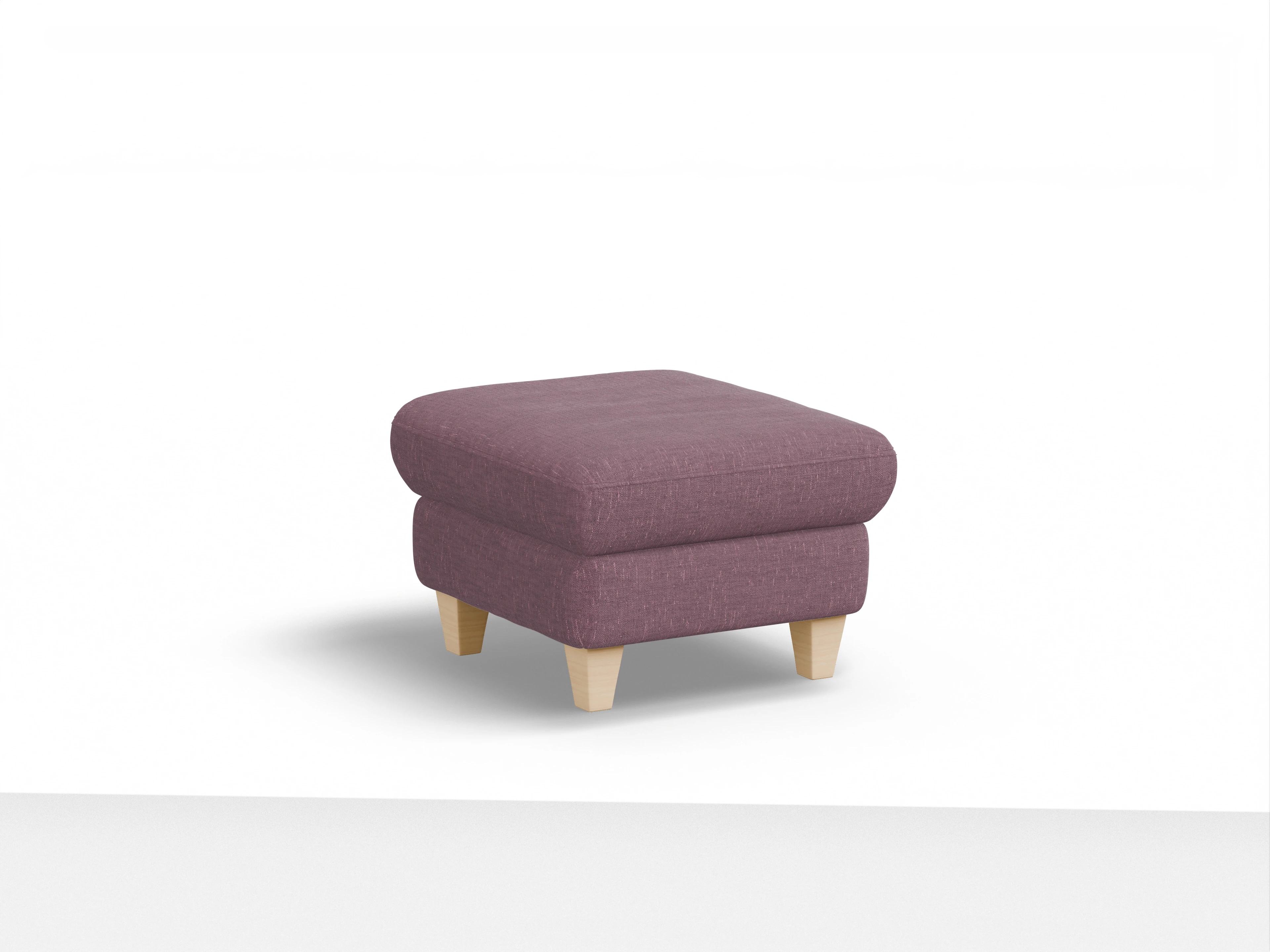 München Hocker Ansicht des Produktes München Hocker in Stoff Rot