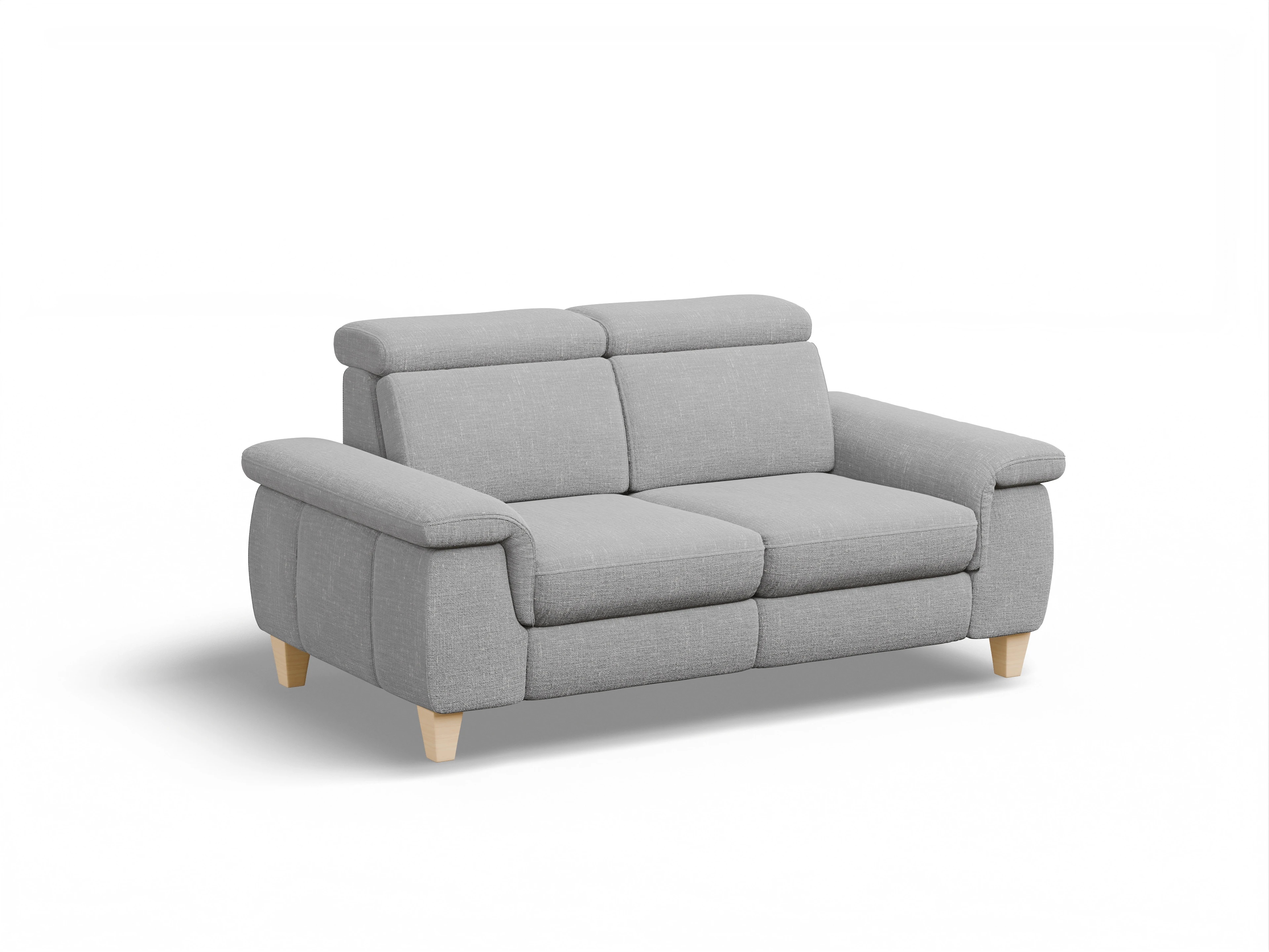 Ansicht des Produktes München 2-Sitzer Sofa in Stoff Grau